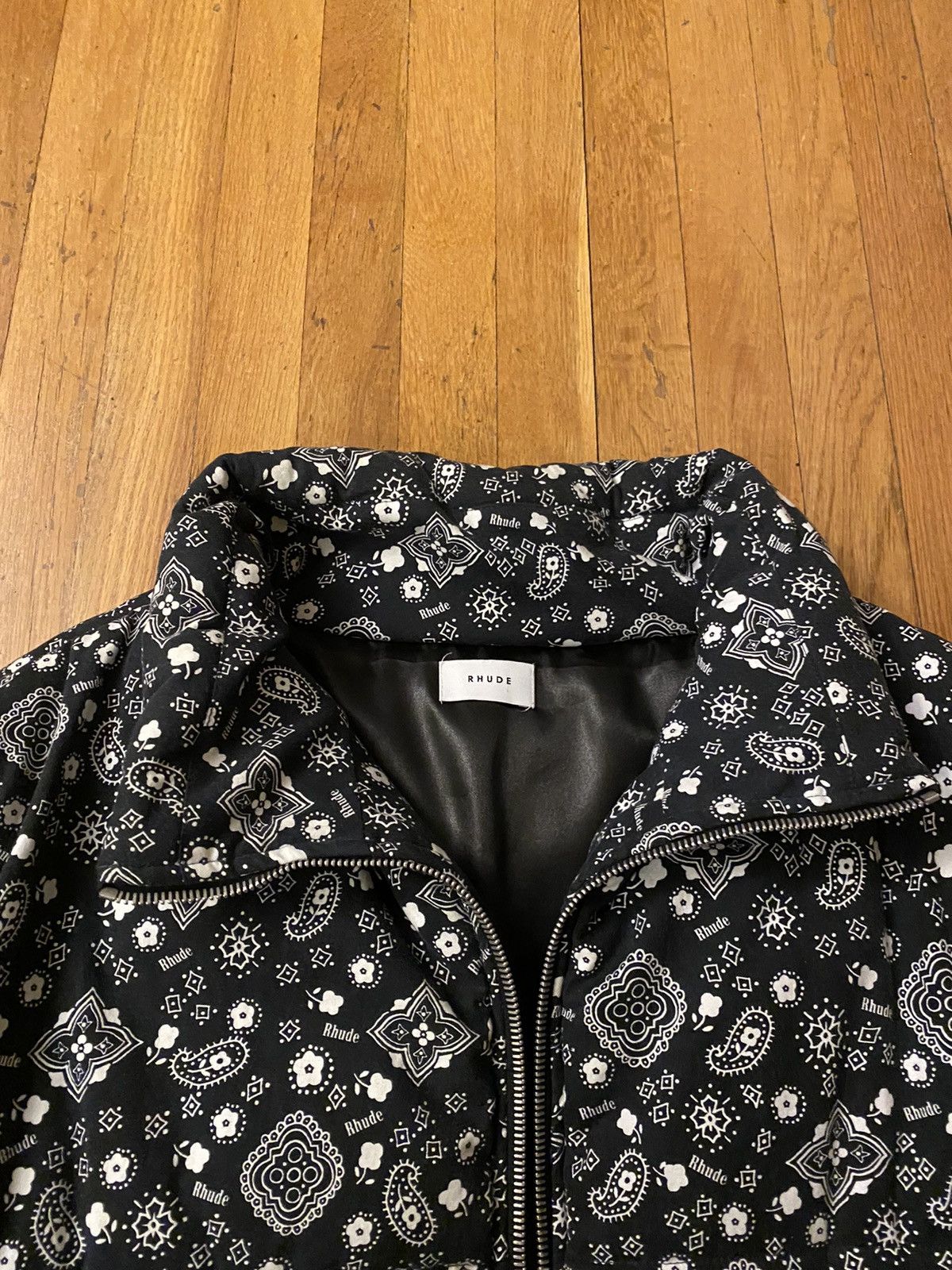 Rhude Bandana Print Puffer Jacket Size US L / EU 52-54 / 3 - 9 Thumbnail