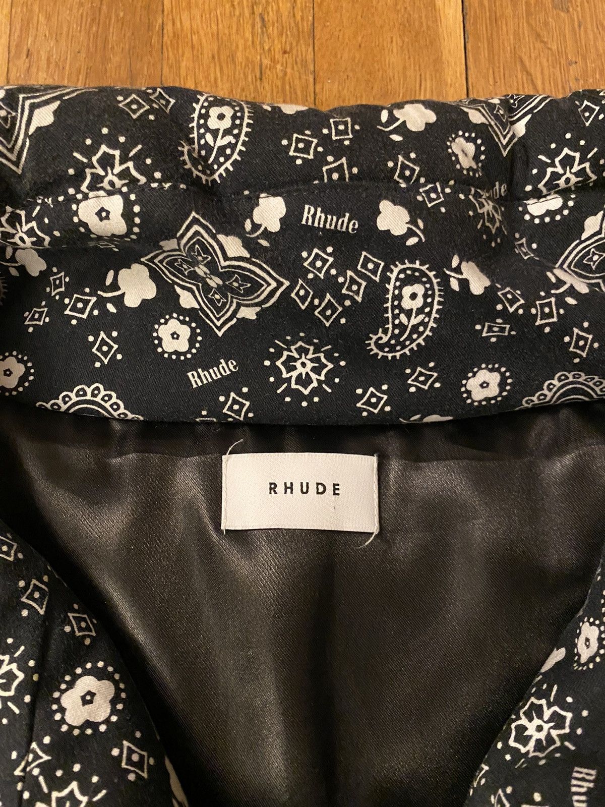 Rhude Bandana Print Puffer Jacket Size US L / EU 52-54 / 3 - 10 Thumbnail
