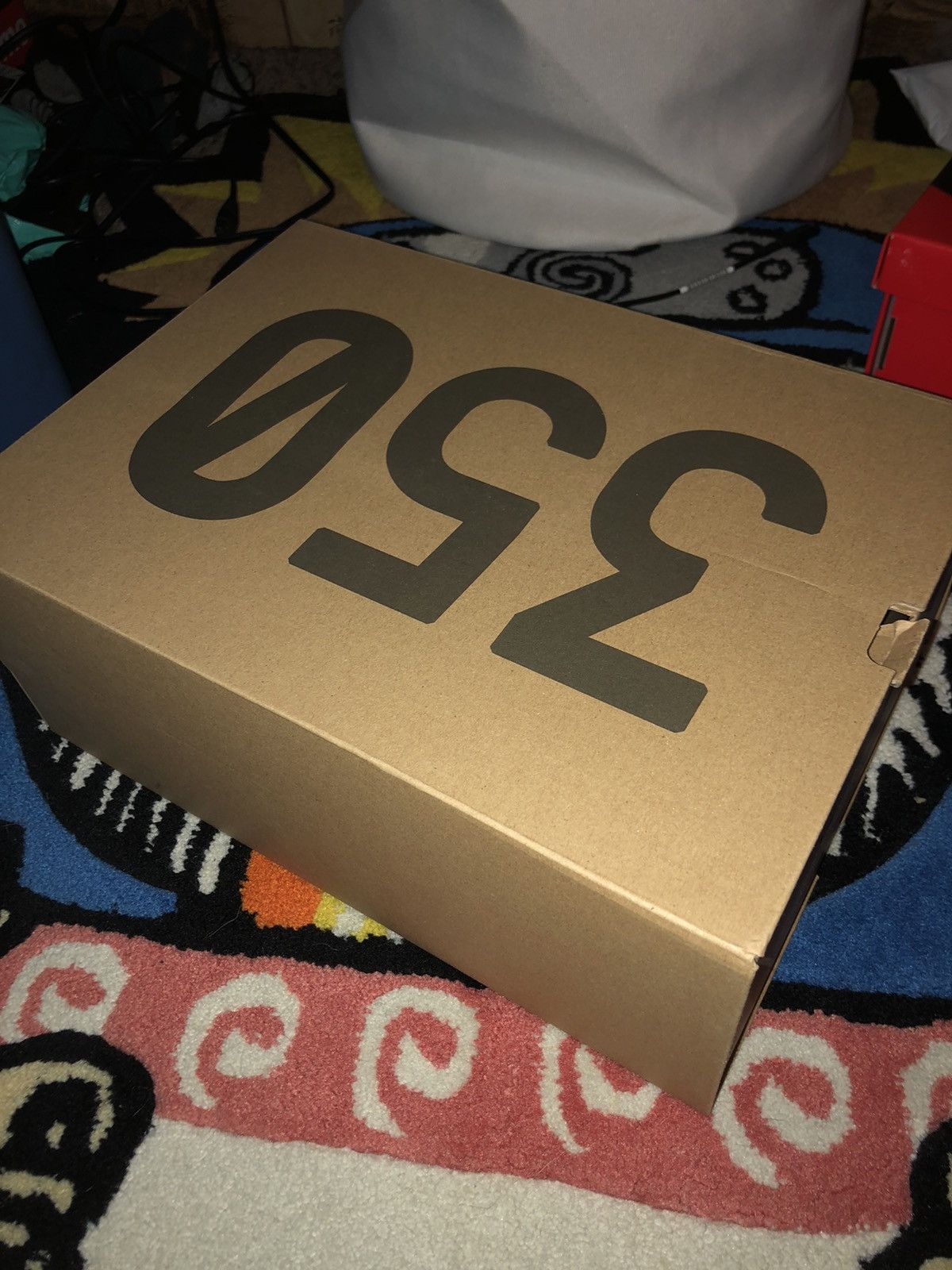 Adidas Yeezy Boost 350 V2 Israfil Size US 12 / EU 45 - 14 Thumbnail