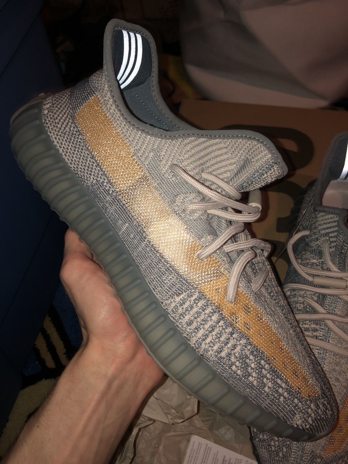 Adidas Yeezy Boost 350 V2 Israfil Size US 12 / EU 45 - 4 Thumbnail