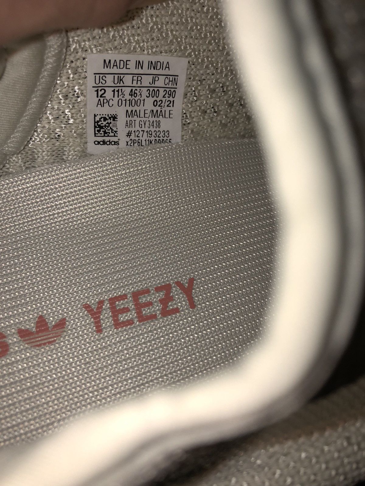 Adidas Yeezy Boost 350 V2 Light Size US 12 / EU 45 - 12 Thumbnail