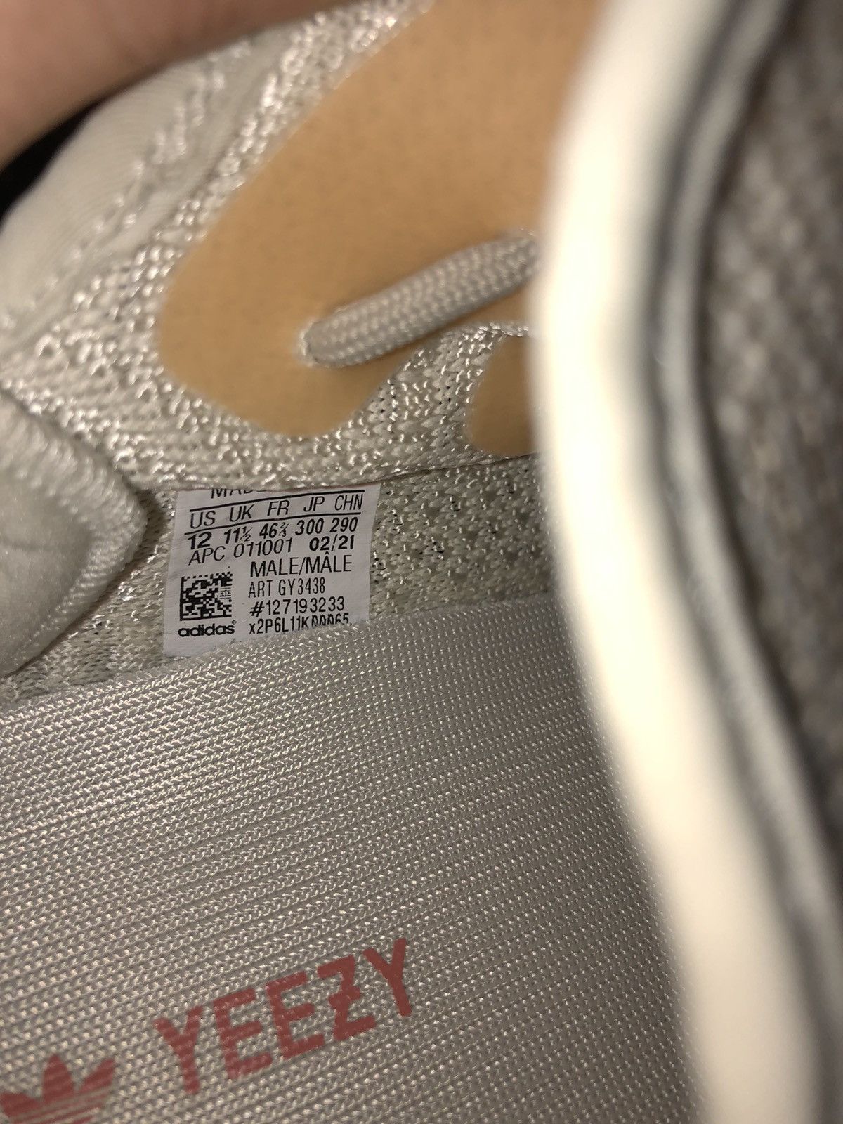 Adidas Yeezy Boost 350 V2 Light Size US 12 / EU 45 - 11 Thumbnail