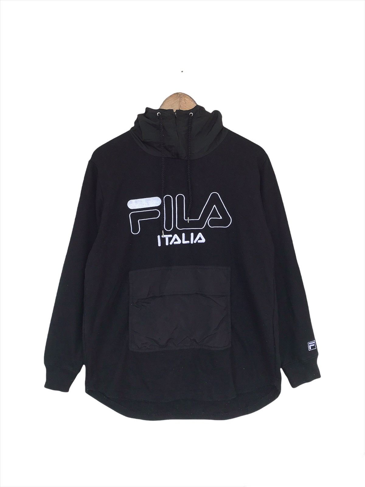 Vintage Fila Anorak Hoodie Spellout Sweater
