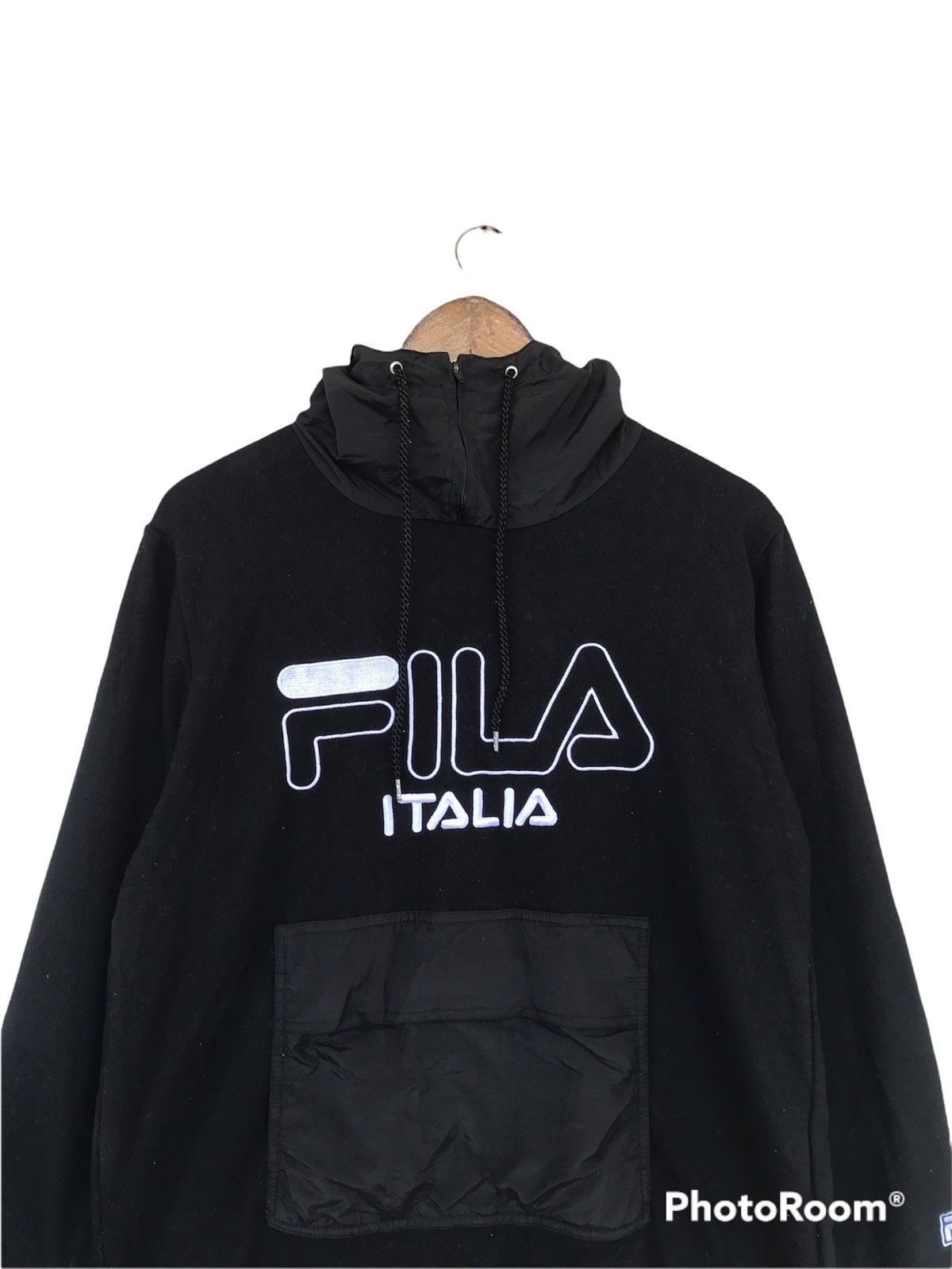 Fila × Japanese Brand Vintage Fila Anorak Hoodie Spellout Sweater Size US M / EU 48-50 / 2 - 4 Thumbnail