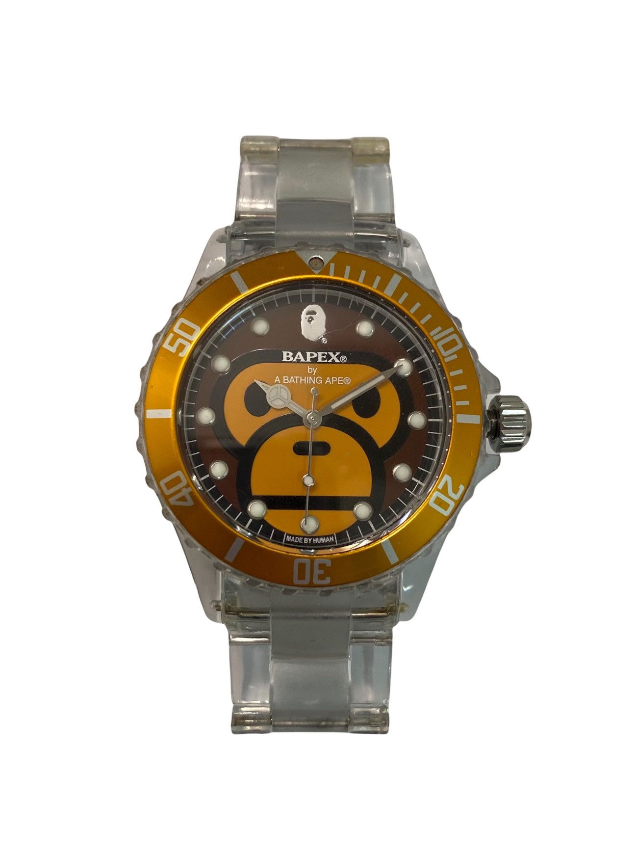 BAPEX Baby Miro Clear 11SS　BATHING APE Bape Bape Baby Milo Clear Bapex 2011 | Grailed