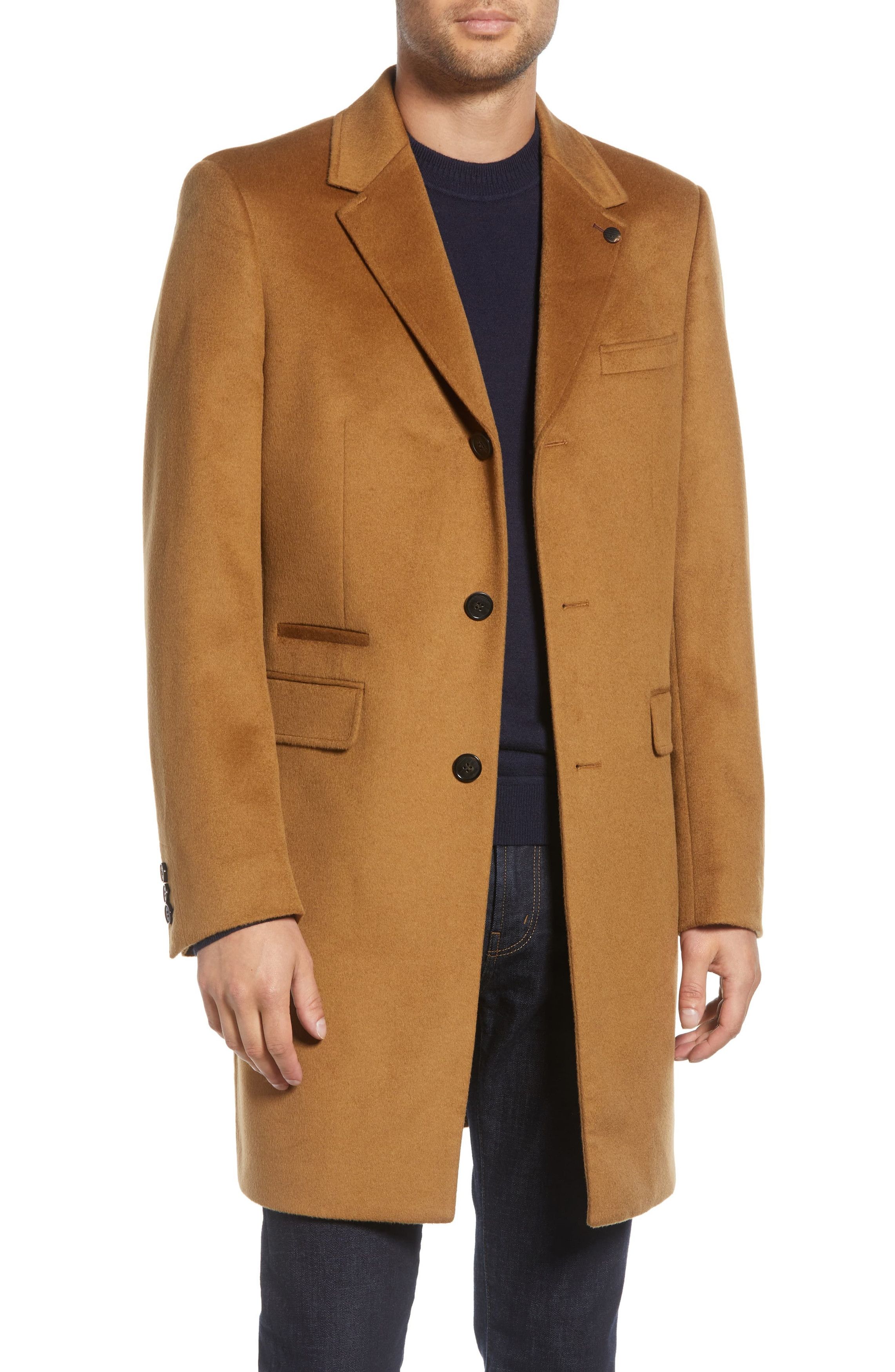 Ted Baker Ted Baker London Danez Slim fit Wool Overcoat Size US M / EU 48-50 / 2 - 1 Thumbnail