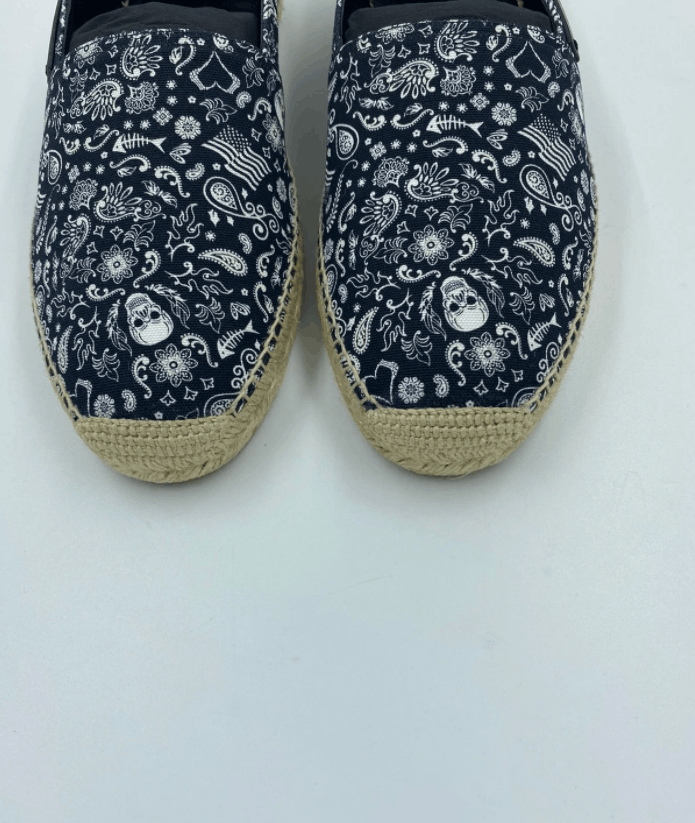Saint Laurent Paris Saint Laurent Patterned Logo Espadrilles Size US 8 / EU 41 - 3 Thumbnail