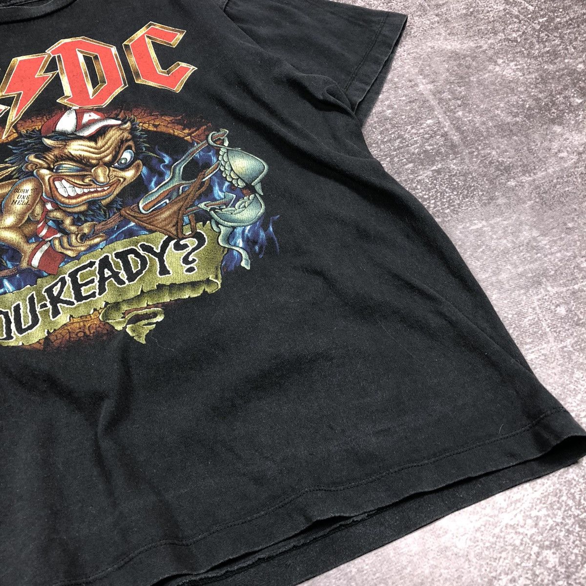 AC/DC Vintage AC DC Are You Ready Two Sided T Shirt Size US M / EU 48-50 / 2 - 11 Thumbnail