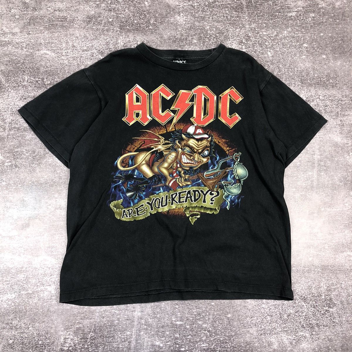 AC/DC × Band Tees × Vintage Vintage Rock @ T.G. AC DC Are You