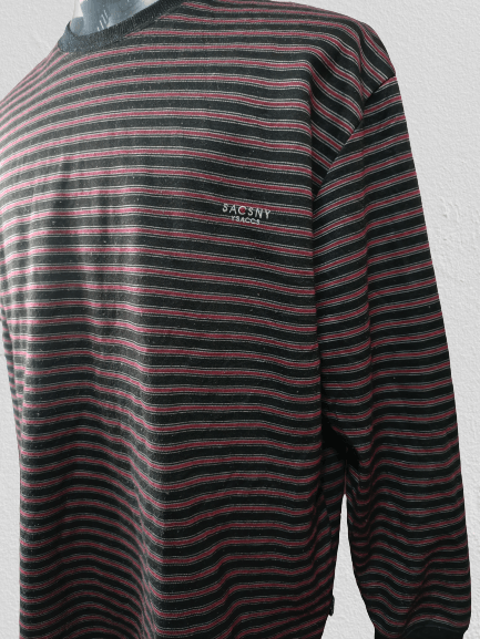 Japanese Brand × Yohji Yamamoto Vtg 90s Sacsny Y'saccs by Yohji Yamamoto Fullstripe Size US XL / EU 56 / 4 - 3 Thumbnail