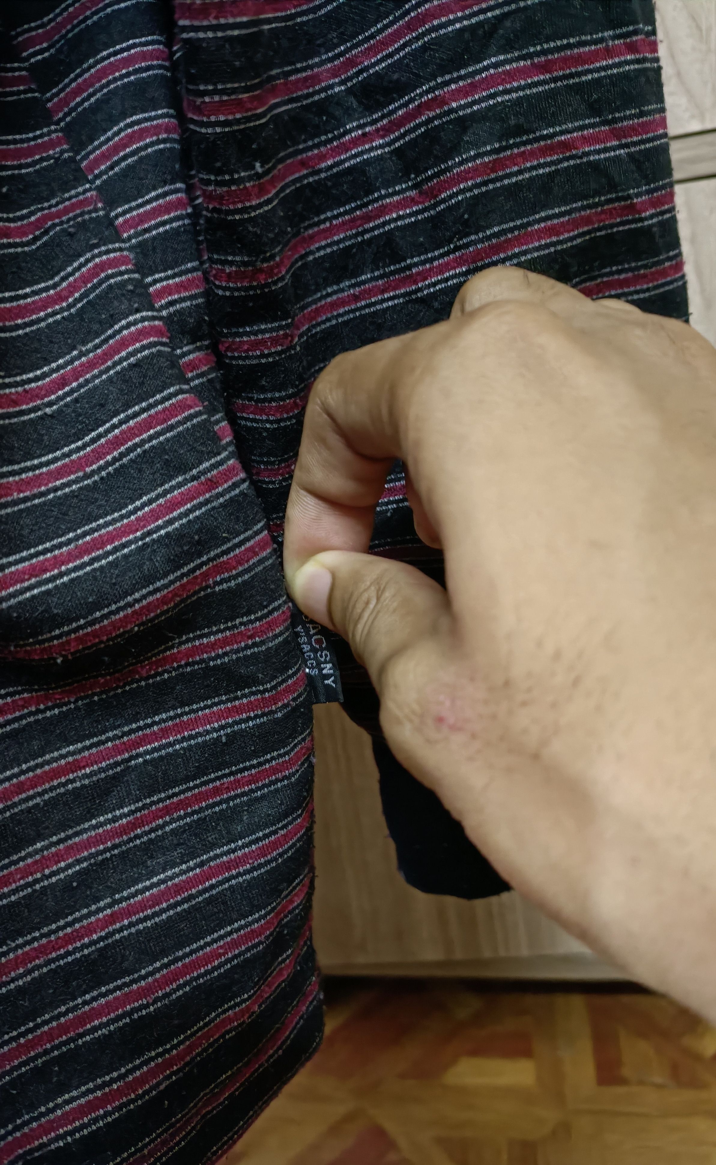 Japanese Brand × Yohji Yamamoto Vtg 90s Sacsny Y'saccs by Yohji Yamamoto Fullstripe Size US XL / EU 56 / 4 - 4 Thumbnail