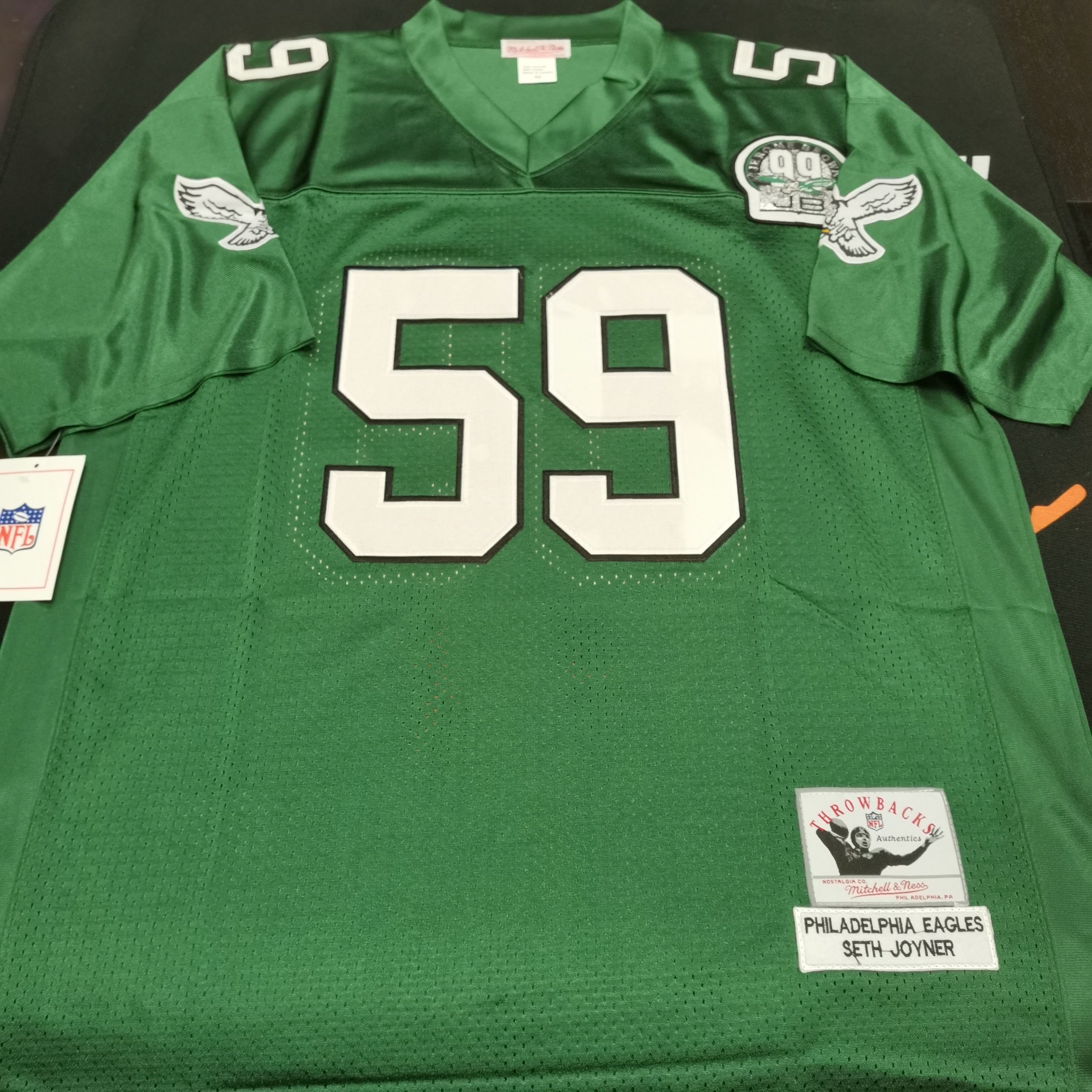 90's Seth Joyner Philadelphia Eagles Champion NFL Jersey Size Medium – Rare  VNTG