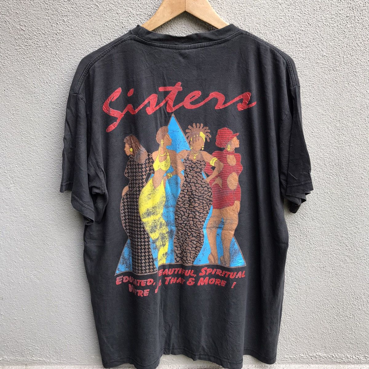 Rap Tees Vintage 90s MILLION WOMAN MARCH rap tee design Size US XL / EU 56 / 4 - 3 Thumbnail