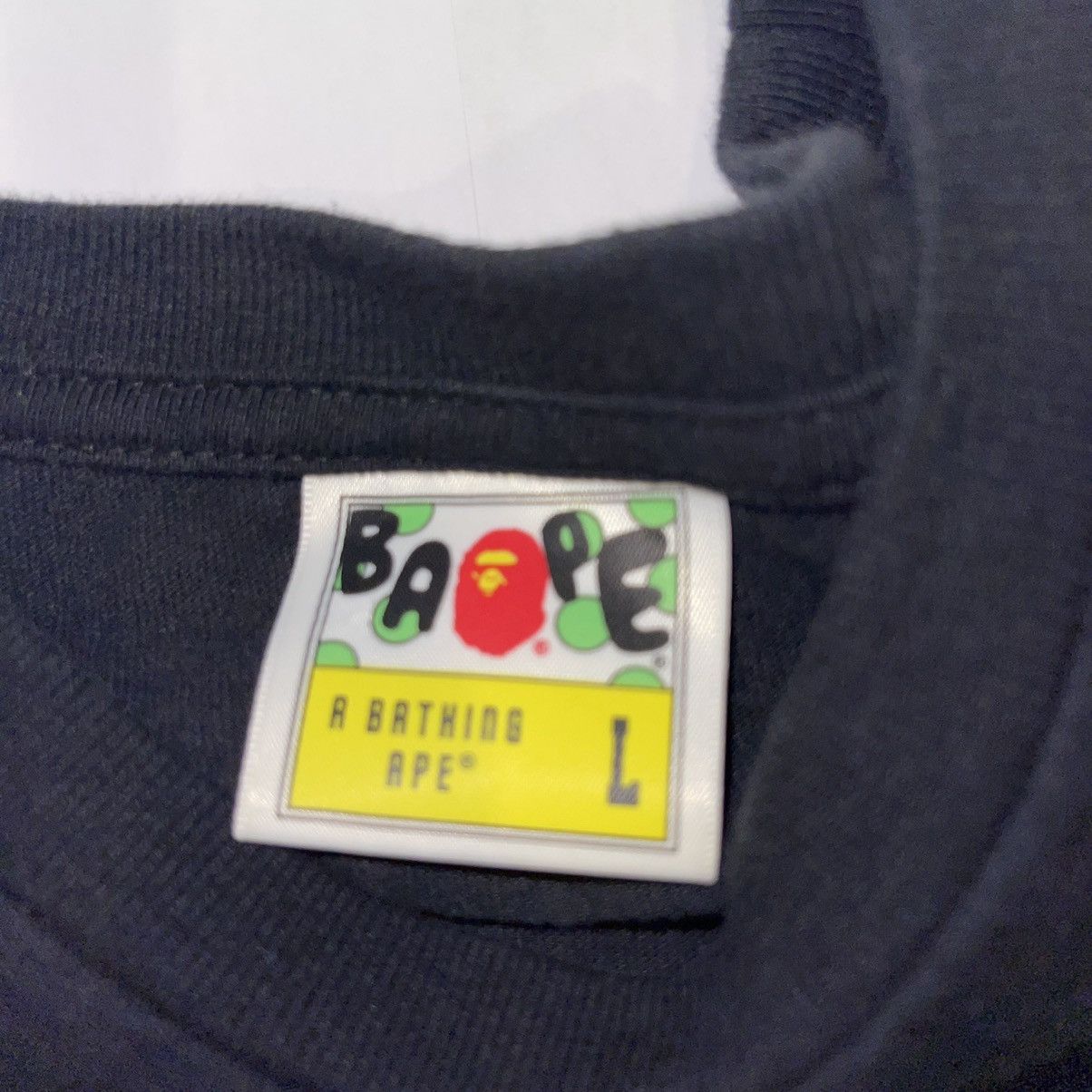 Bape Bape Long Sleeve Tee Size US L / EU 52-54 / 3 - 3 Thumbnail