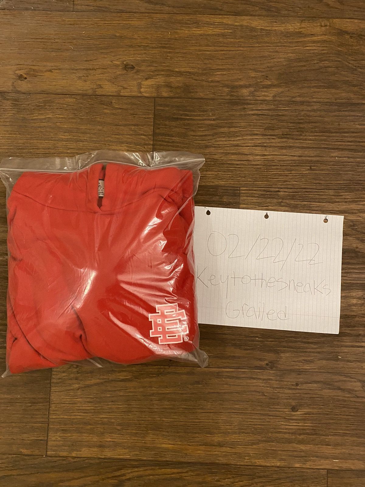 Eric Emanuel EE HW V2 Hoodie Heather/Black/Red