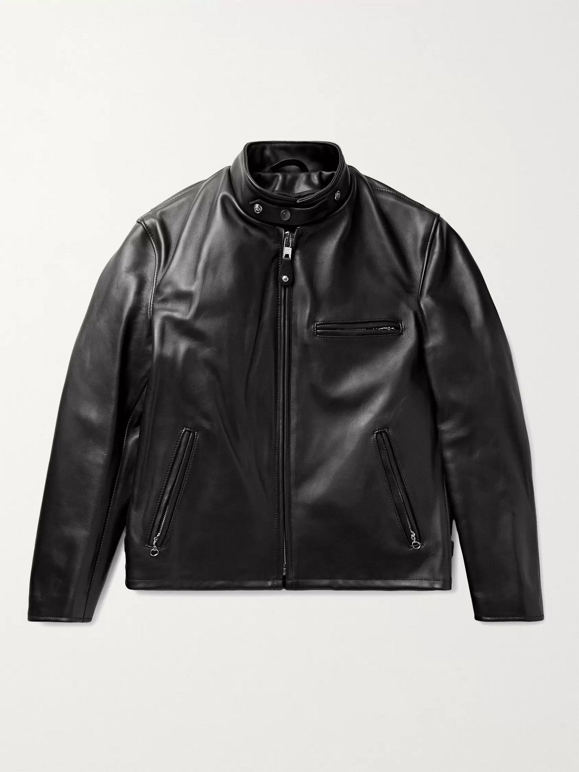 F*K様 Schott Classic Racer M Classic Racer Leather Motorcycle Jacket