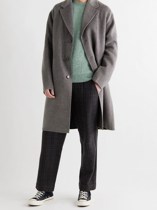 ACNE STUDIOS Double Face Wool Coat