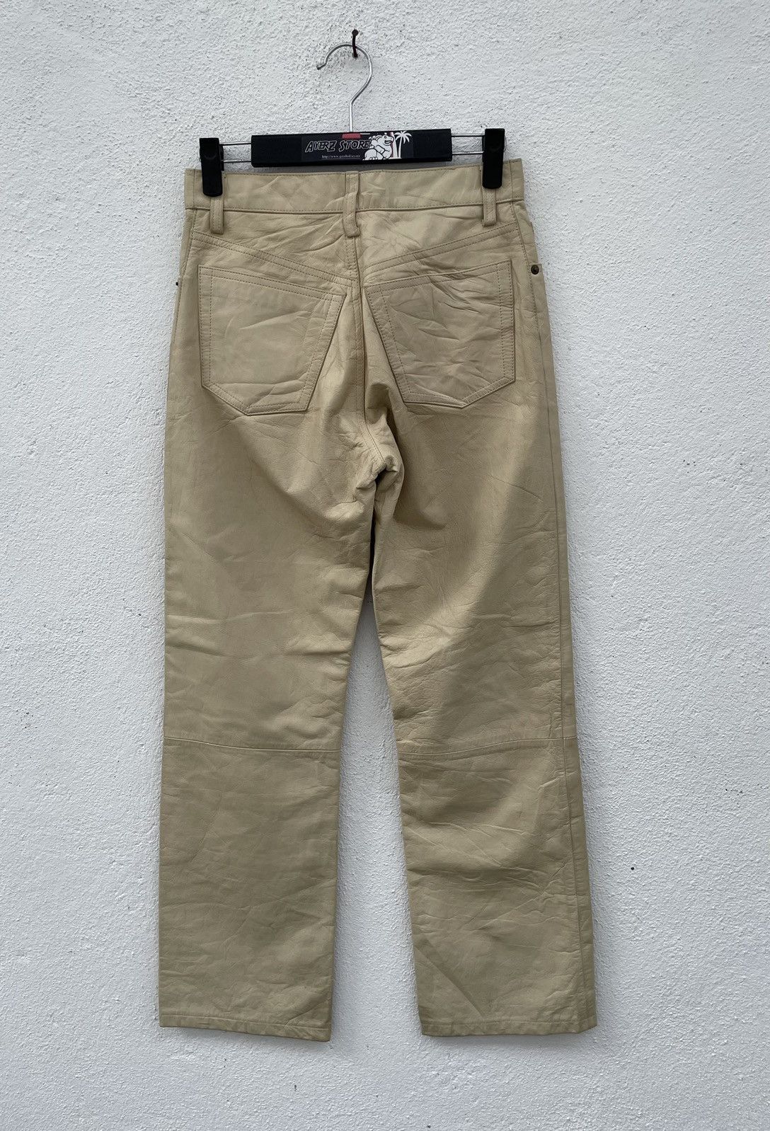 Japanese Brand Vintage Trans Continent Leather Pants Size US 27 - 6 Thumbnail