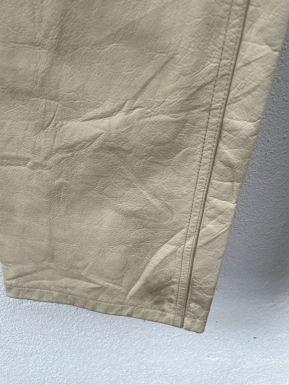 Japanese Brand Vintage Trans Continent Leather Pants Size US 27 - 4 Thumbnail