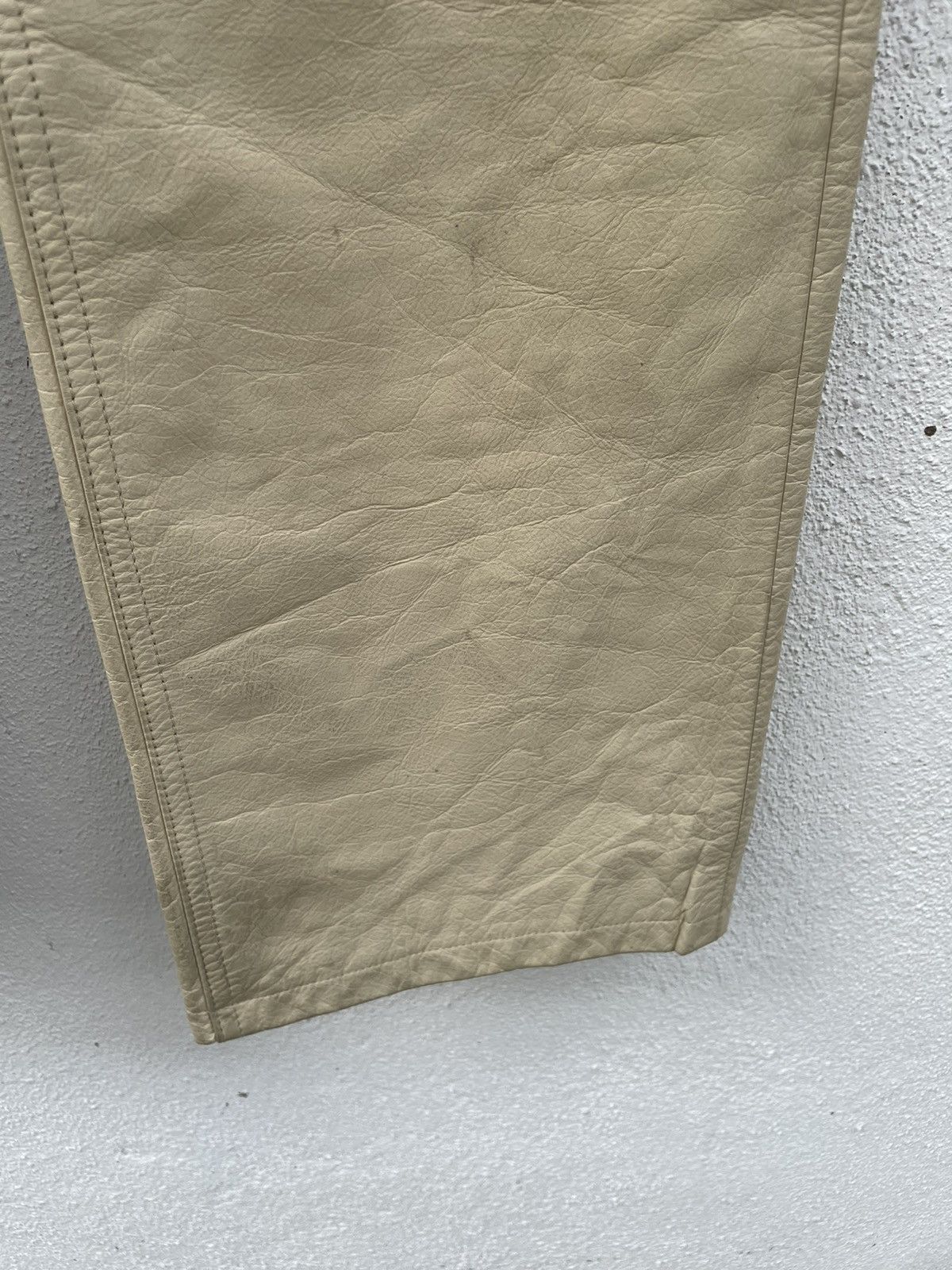 Japanese Brand Vintage Trans Continent Leather Pants Size US 27 - 5 Thumbnail