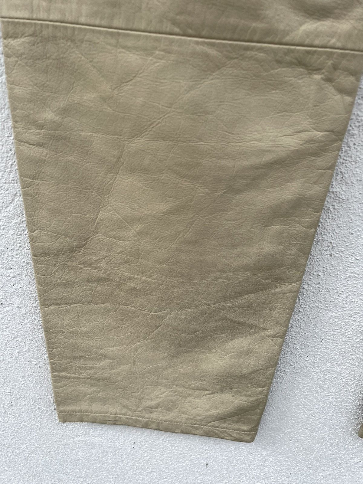 Japanese Brand Vintage Trans Continent Leather Pants Size US 27 - 9 Thumbnail