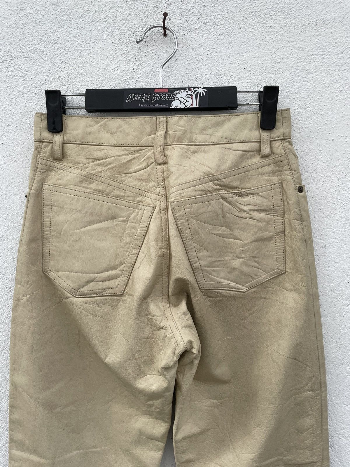 Japanese Brand Vintage Trans Continent Leather Pants Size US 27 - 7 Thumbnail