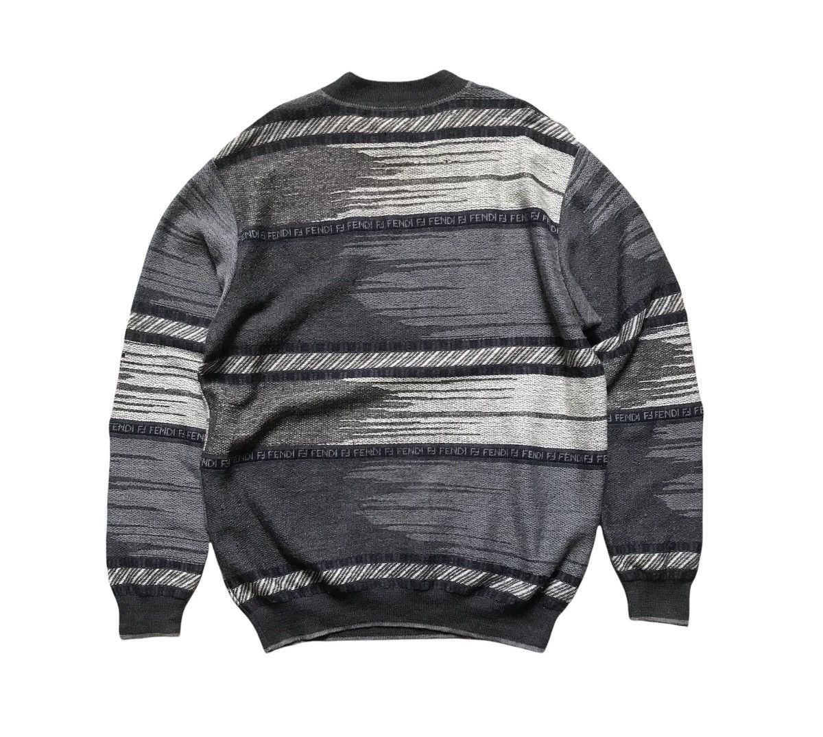 Fendi Fendi Pullover Wool Sweater Size US L / EU 52-54 / 3 - 2 Thumbnail