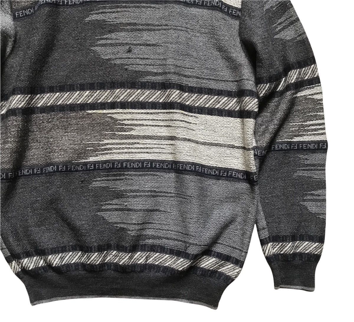 Fendi Fendi Pullover Wool Sweater Size US L / EU 52-54 / 3 - 4 Thumbnail