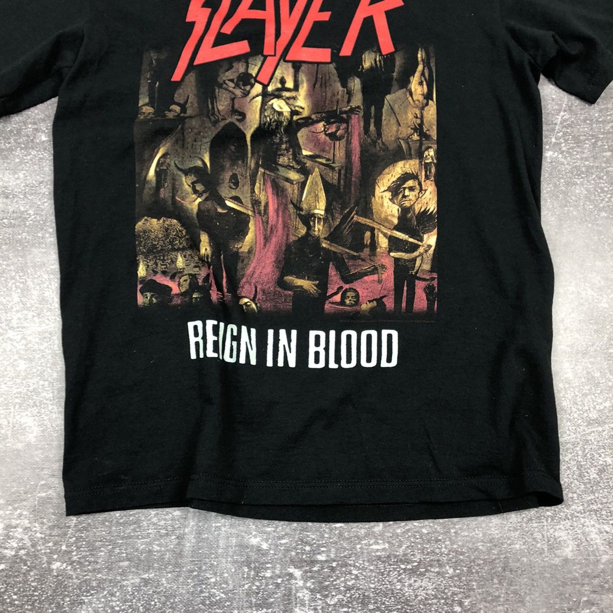 Band Tees × Slayer Slayer 2008 Reign In Blood Two Sided T Shirt Size US M / EU 48-50 / 2 - 3 Thumbnail