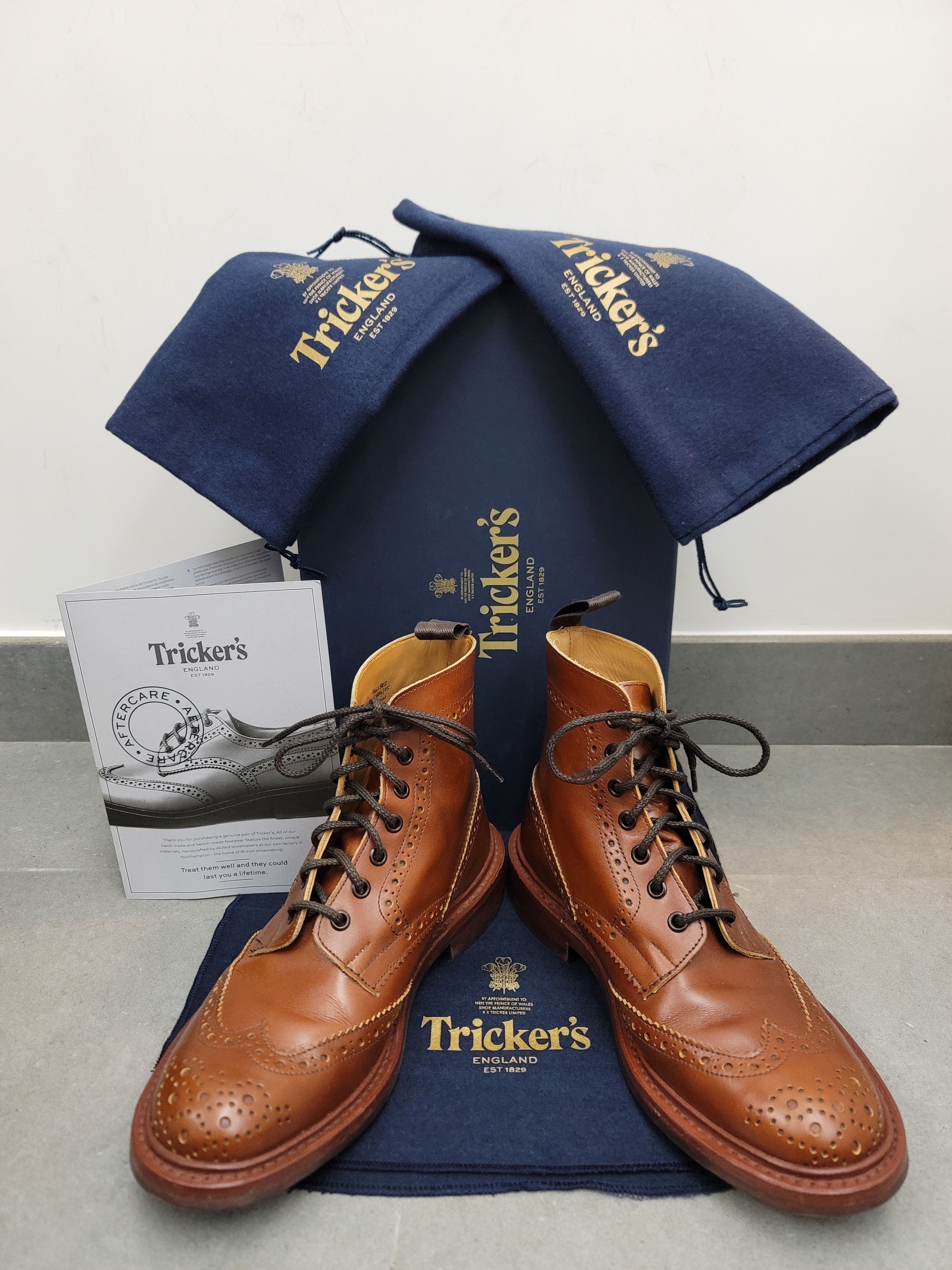 Trickers Stow Country Boot Dainite Sole | Grailed