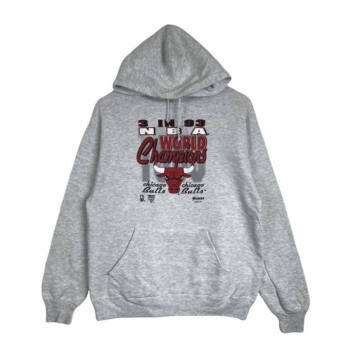VINTAGE CHICAGO BULLS NBA BASKETBALL TEAM HOODIE PULLOVER