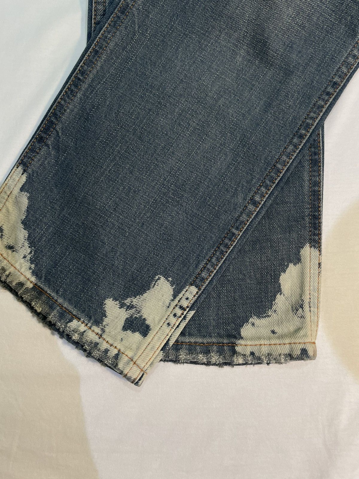 Gucci Gucci Acid Wash Cropped Jeans Size US 31 - 3 Thumbnail
