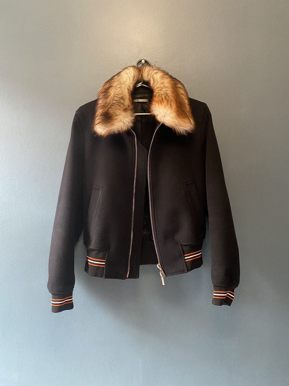 Dior Dior FW17 Fur Collar Jacket Size US S / EU 44-46 / 1 - 1 Thumbnail