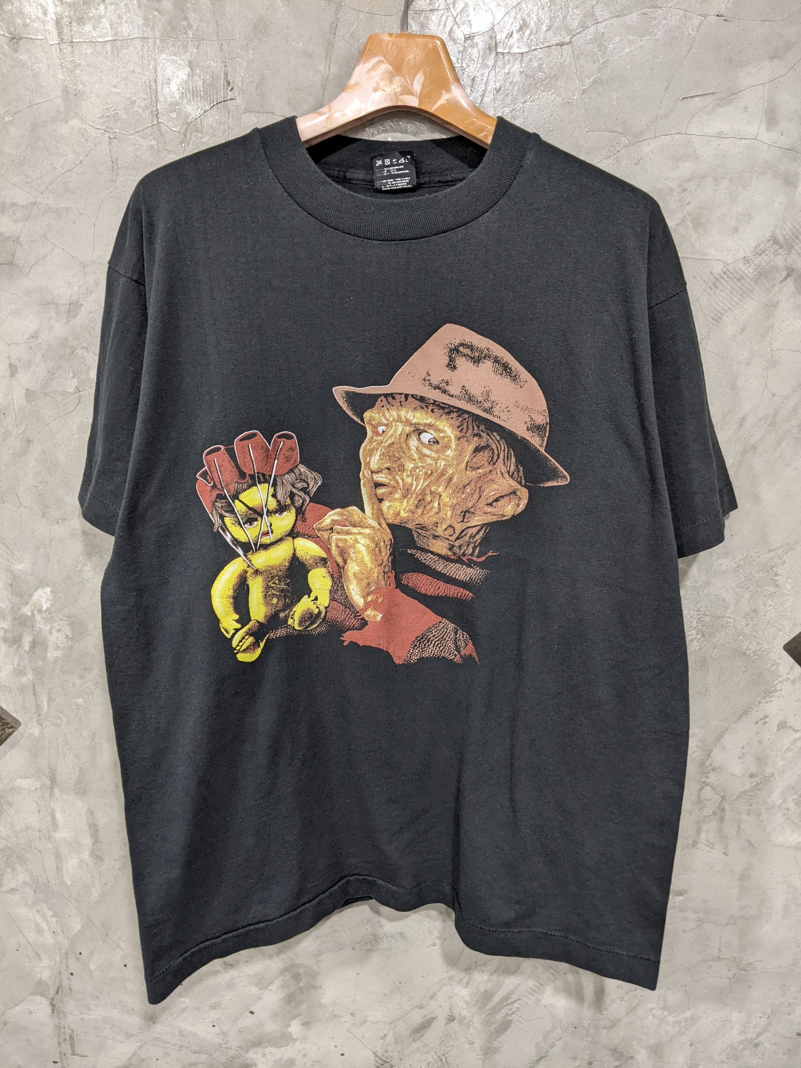 Vintage T Shirt Freddy Krueger Rare!! Size L