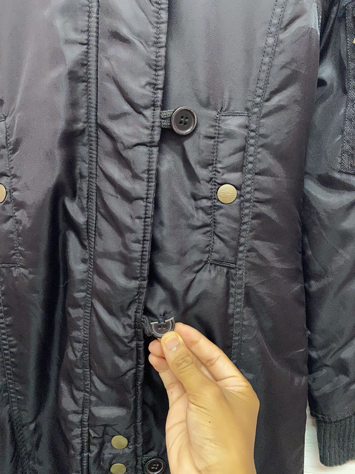 Alpha Industries ALPHA INDUSTRIES 1959s PARKA FLIGHT BOMBER JACKET Size XS / US 0-2 / IT 36-38 - 7 Thumbnail