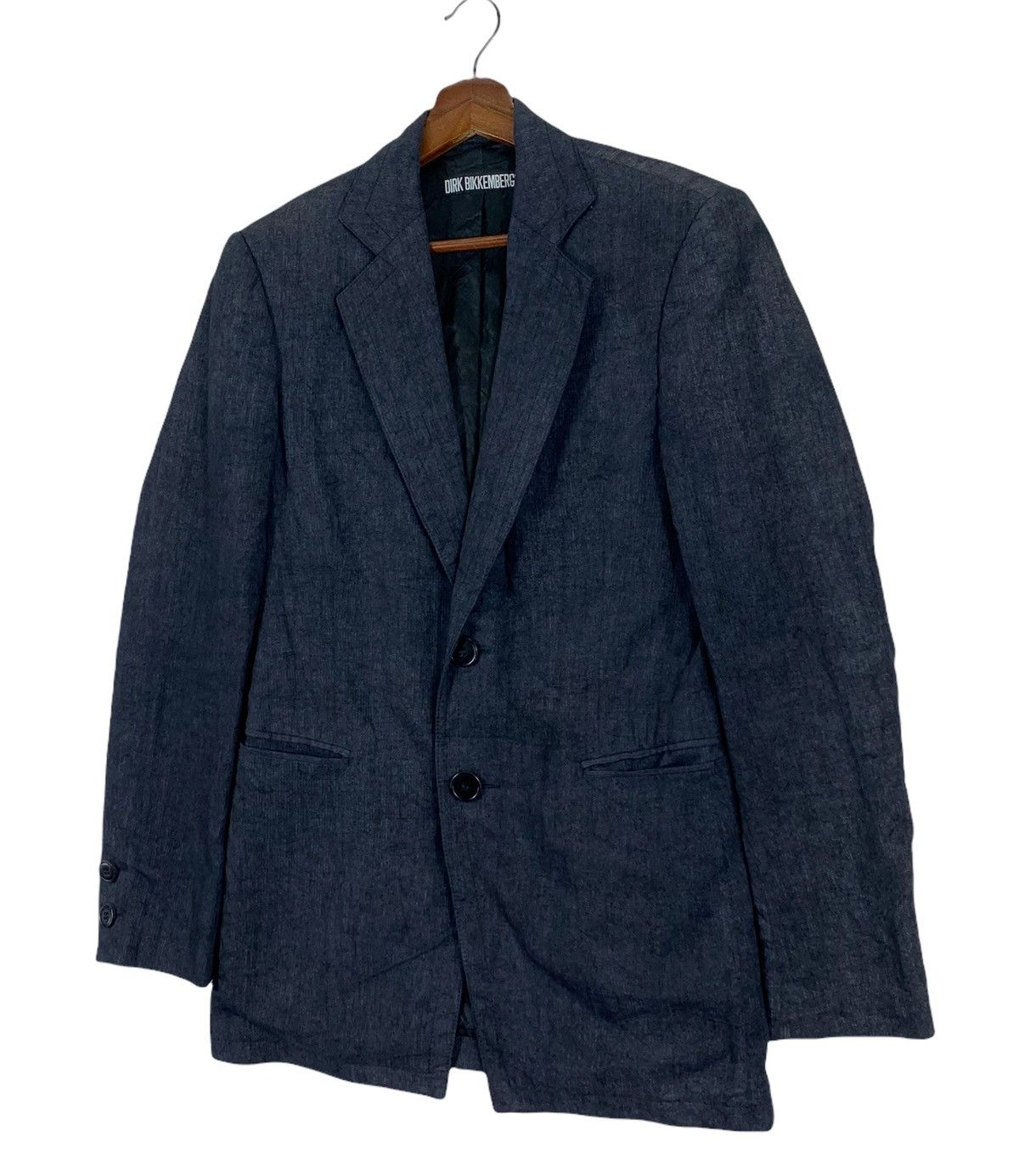 Dirk Bikkembergs Vintage Dirk Bikkembergs Designer Italy Coat Jacket Size US M / EU 48-50 / 2 - 2 Thumbnail
