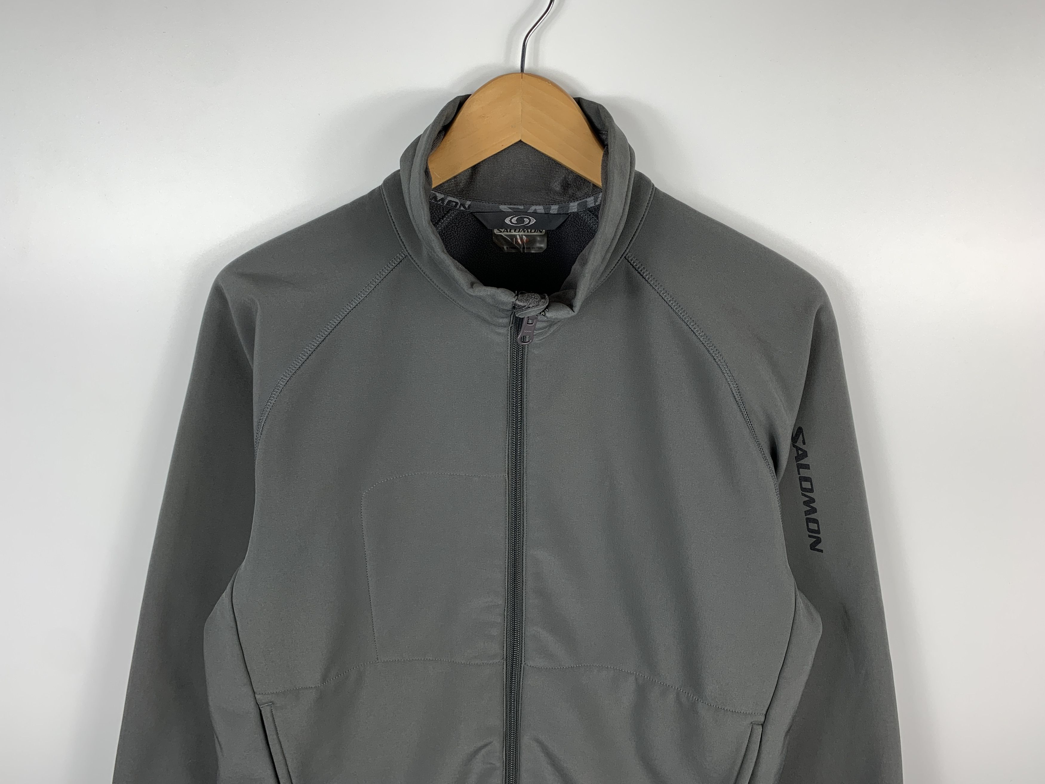 Salomon Salomon Soft Shell Fleece Lined Zip Jacket Graty Size S Size US S / EU 44-46 / 1 - 2 Thumbnail