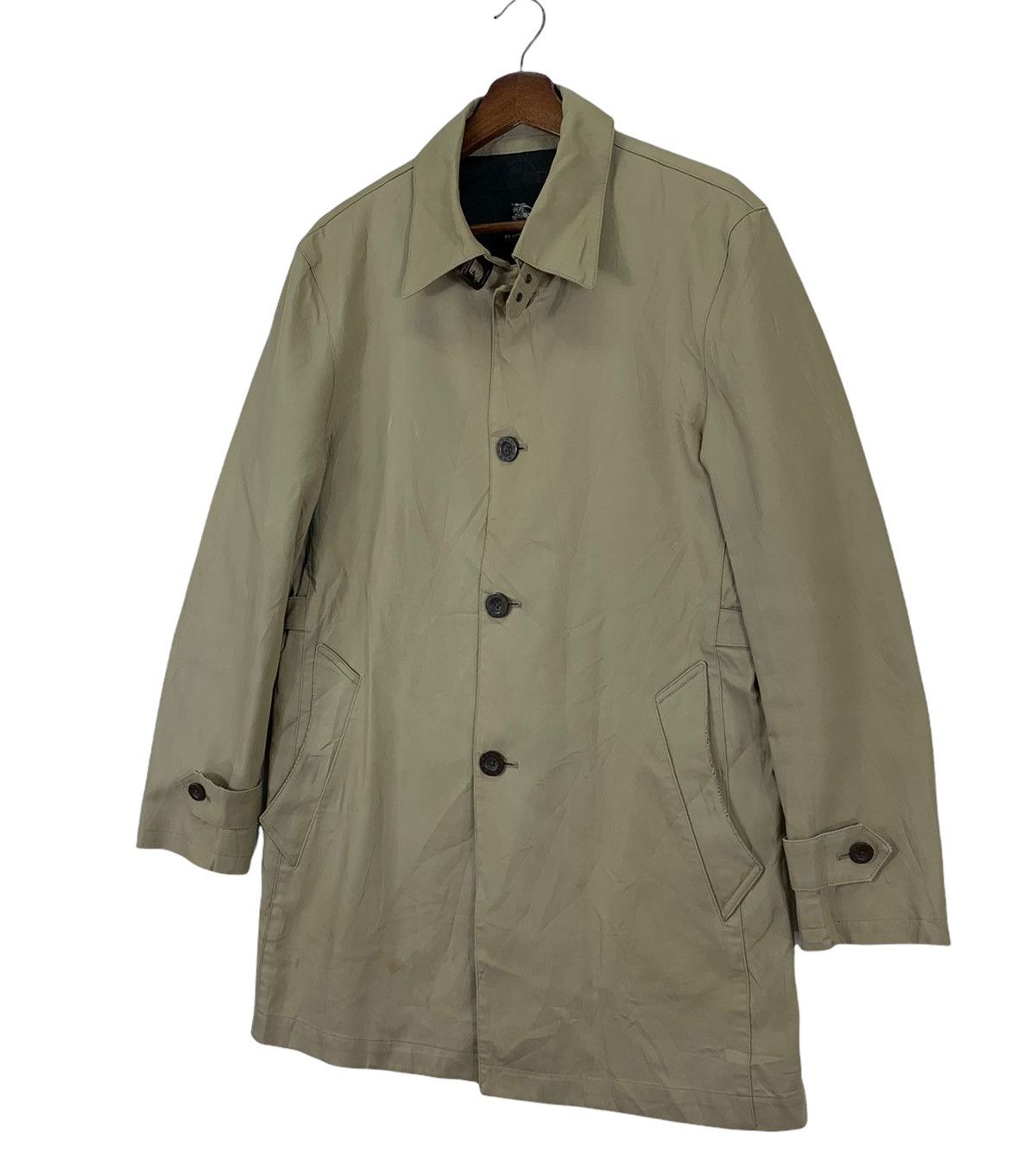 Burberry Vintage Burberry Black Label Long Coat Jacket Size US M / EU 48-50 / 2 - 2 Thumbnail