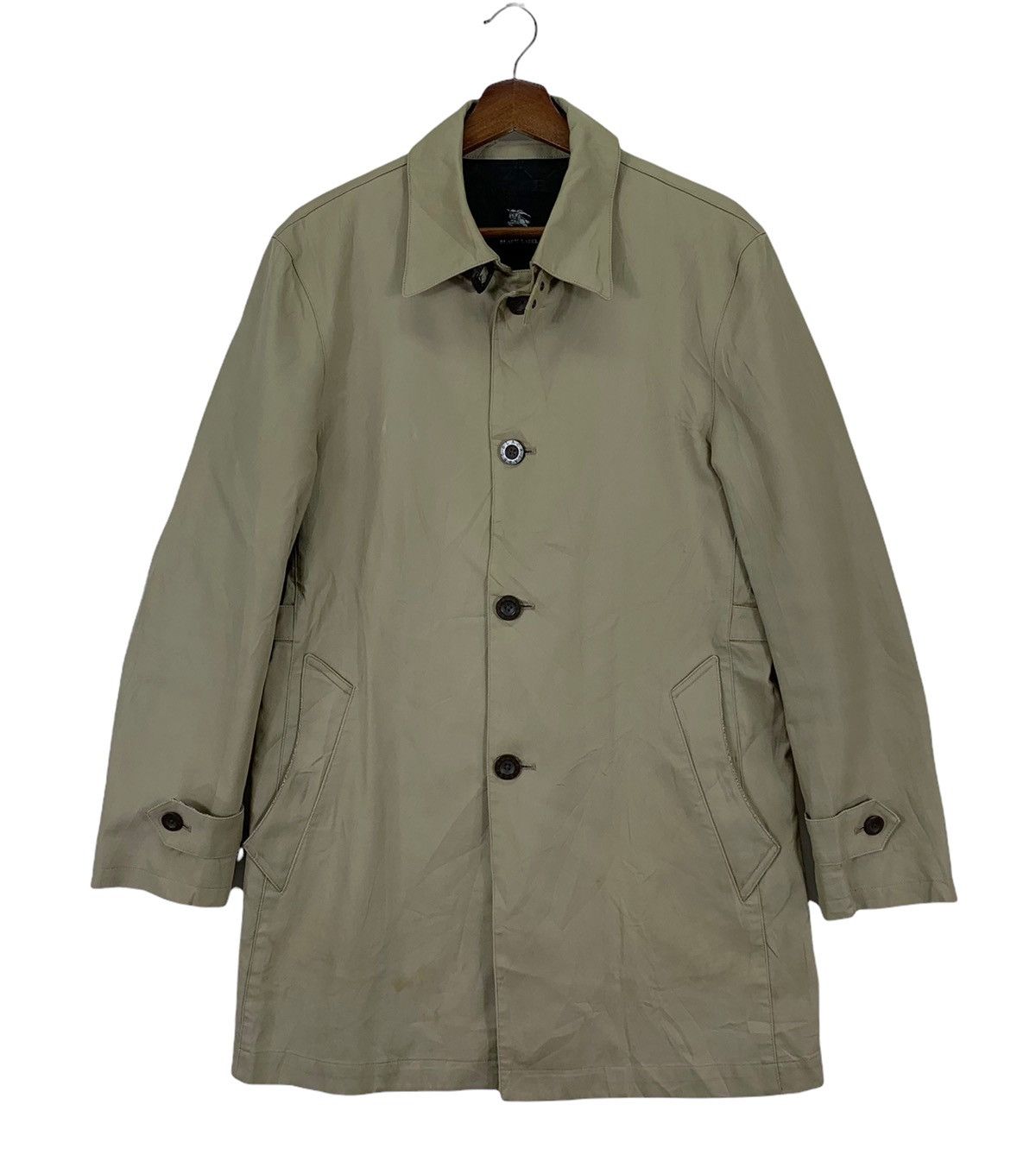 Burberry Vintage Burberry Black Label Long Coat Jacket Size US M / EU 48-50 / 2 - 1 Thumbnail