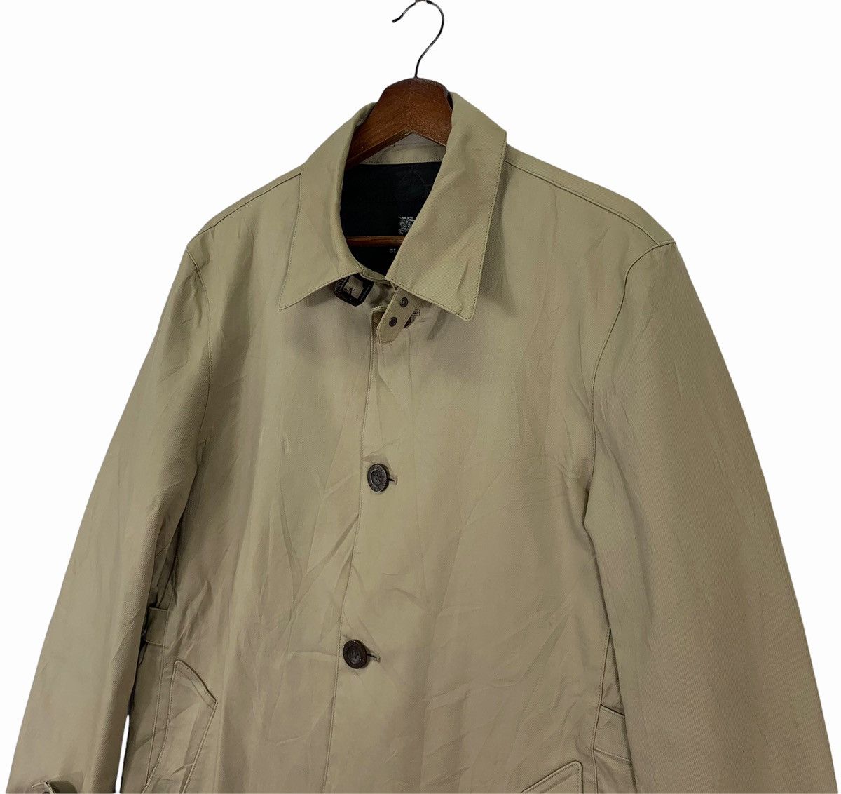 Burberry Vintage Burberry Black Label Long Coat Jacket Size US M / EU 48-50 / 2 - 4 Thumbnail