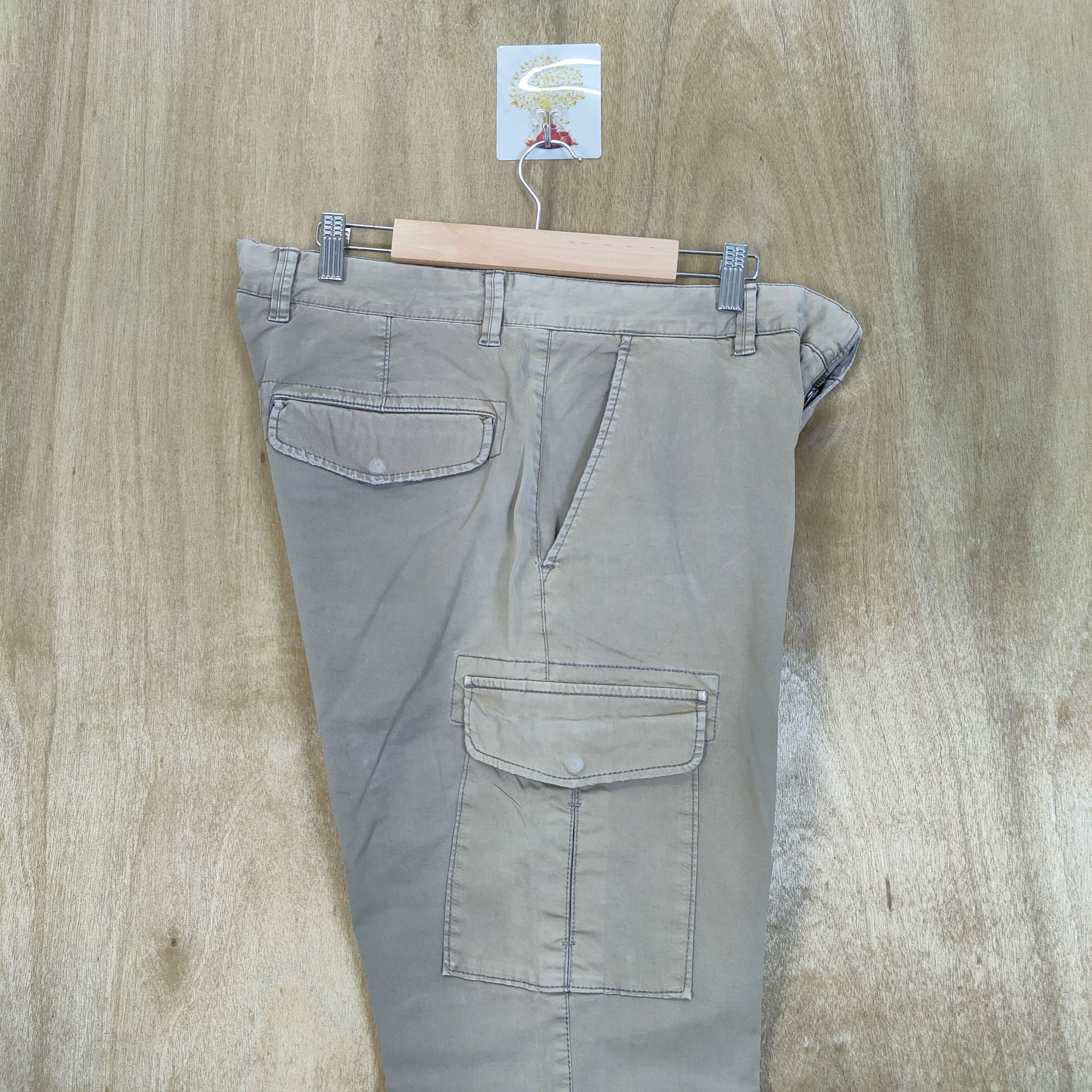 Japanese Brand JAPANESE BRAND FADED BROWN CARGO PANTS Size US 34 / EU 50 - 9 Thumbnail