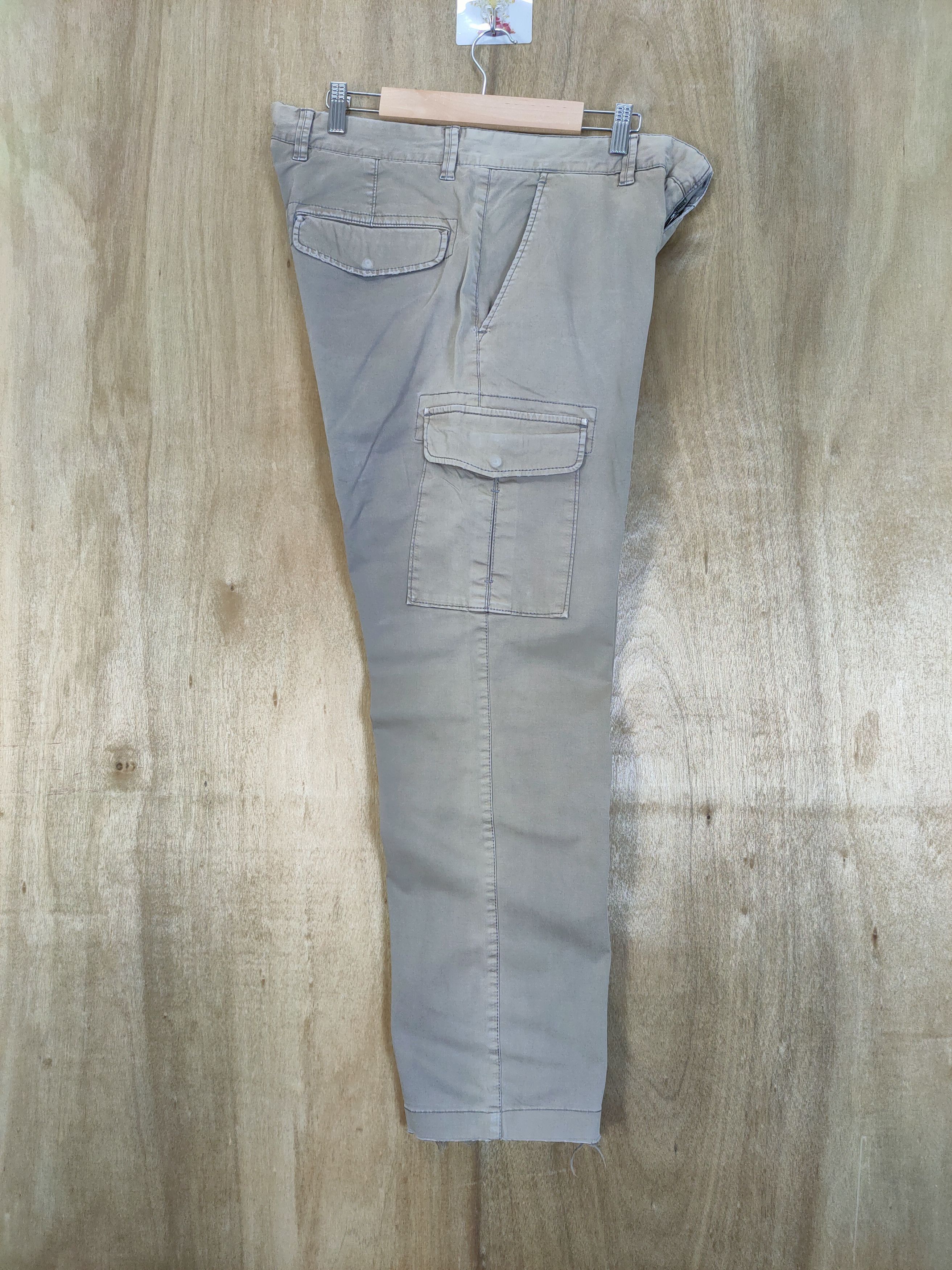 Japanese Brand JAPANESE BRAND FADED BROWN CARGO PANTS Size US 34 / EU 50 - 8 Thumbnail