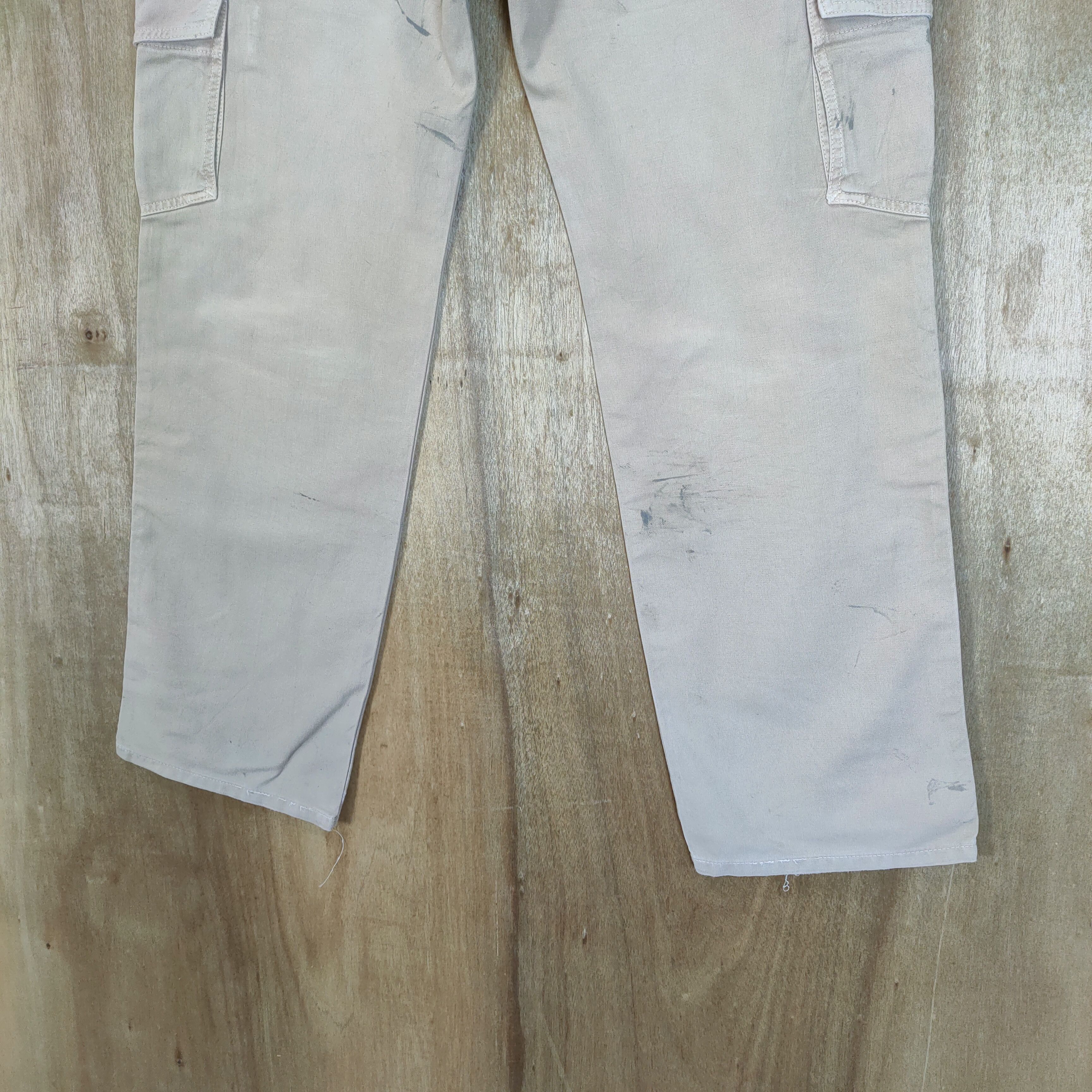 Lee × Vintage LEE FADED STAIN CARGO PANTS Size US 34 / EU 50 - 7 Thumbnail