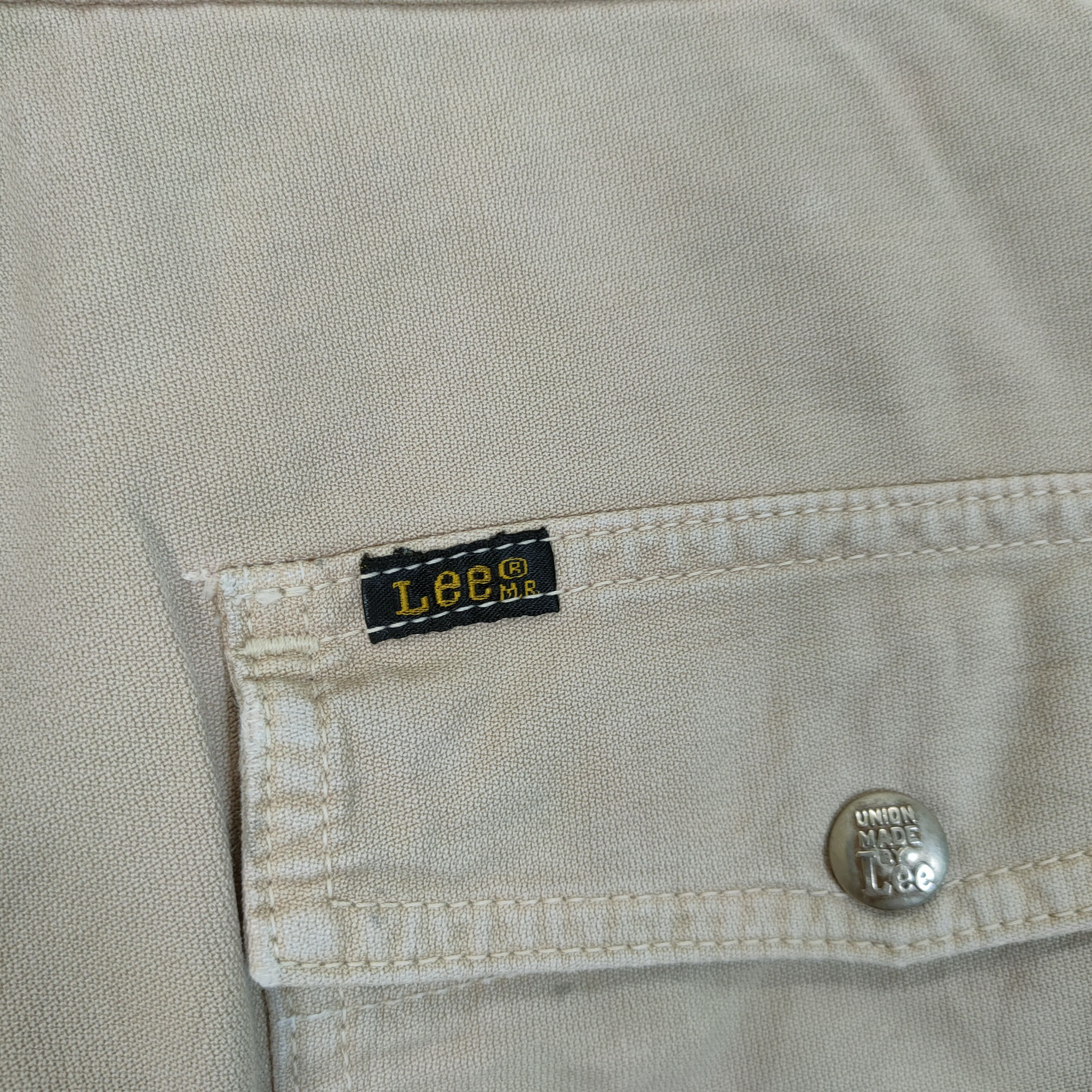 Lee × Vintage LEE FADED STAIN CARGO PANTS Size US 34 / EU 50 - 14 Thumbnail