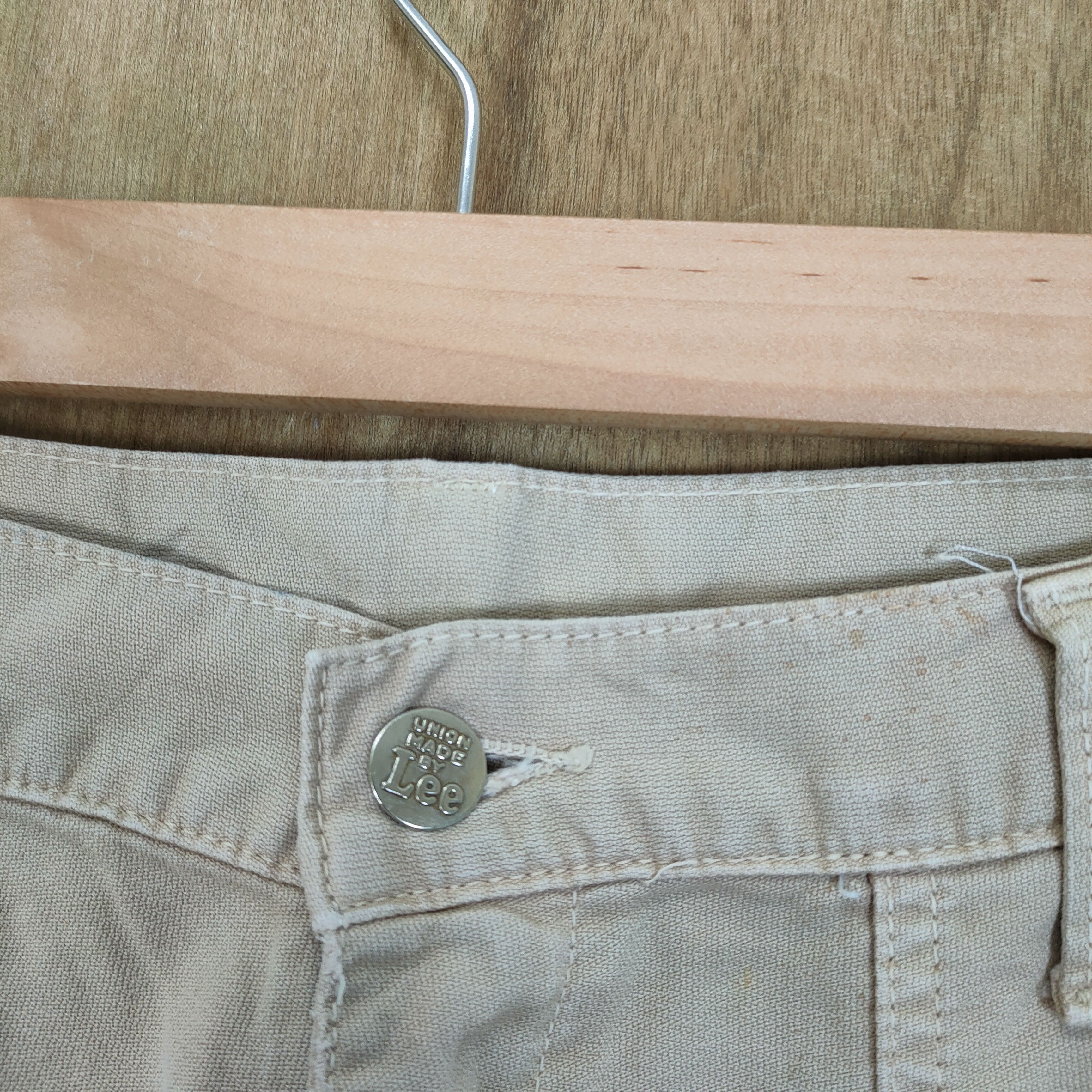 Lee × Vintage LEE FADED STAIN CARGO PANTS Size US 34 / EU 50 - 13 Thumbnail