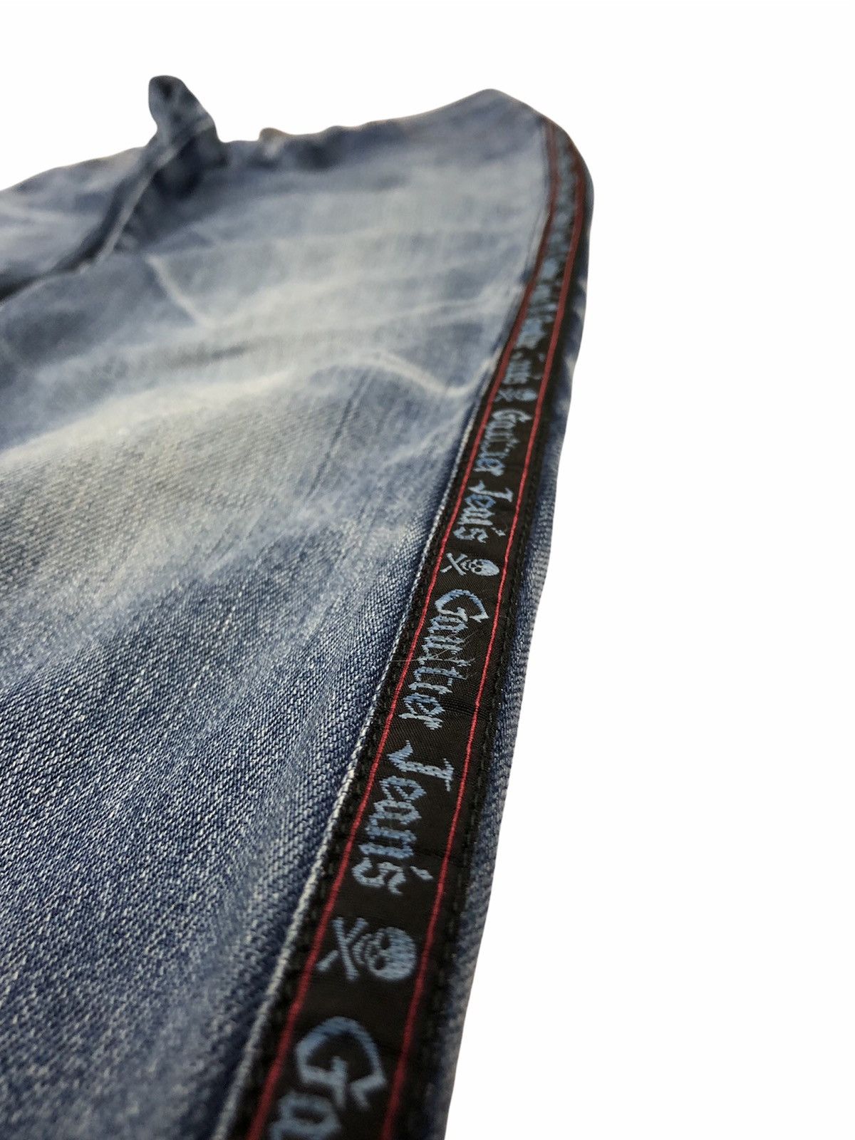 Jean Paul Gaultier Vintage Jean Paul Gaultier Jeans Side Tape Logo Size US 28 / EU 44 - 5 Thumbnail