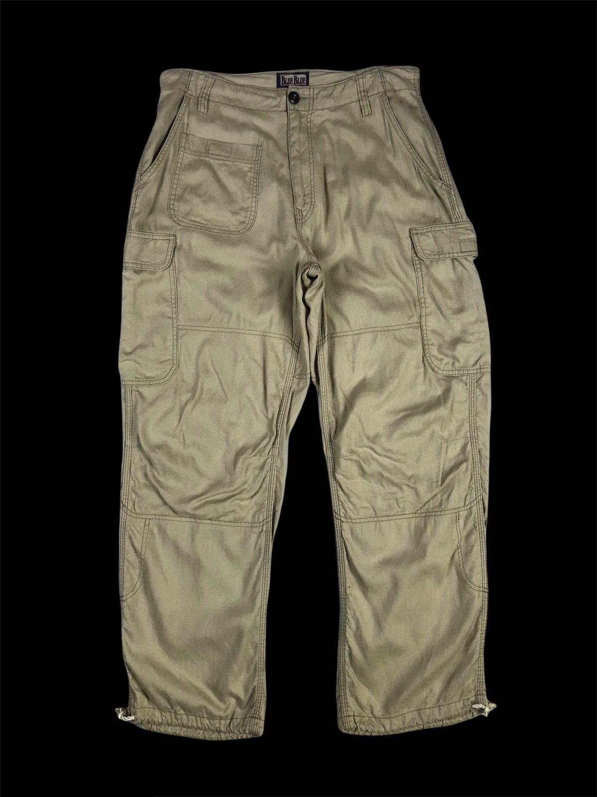 Blue Blue Japan Blue Blue 🇯🇵 HBT Cargo Pants Size US 34 / EU 50 - 1 Thumbnail