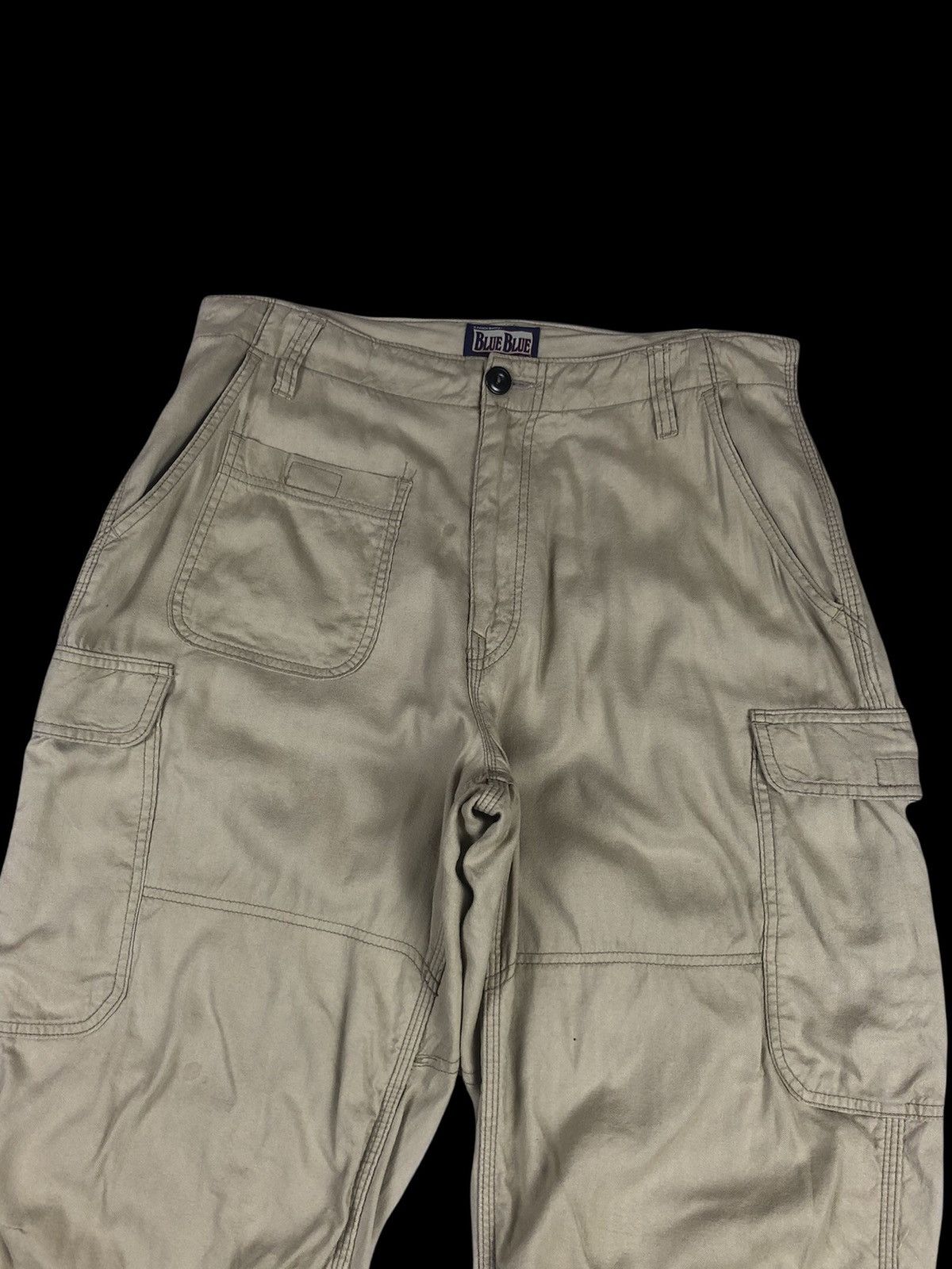 Blue Blue Japan Blue Blue 🇯🇵 HBT Cargo Pants Size US 34 / EU 50 - 4 Thumbnail