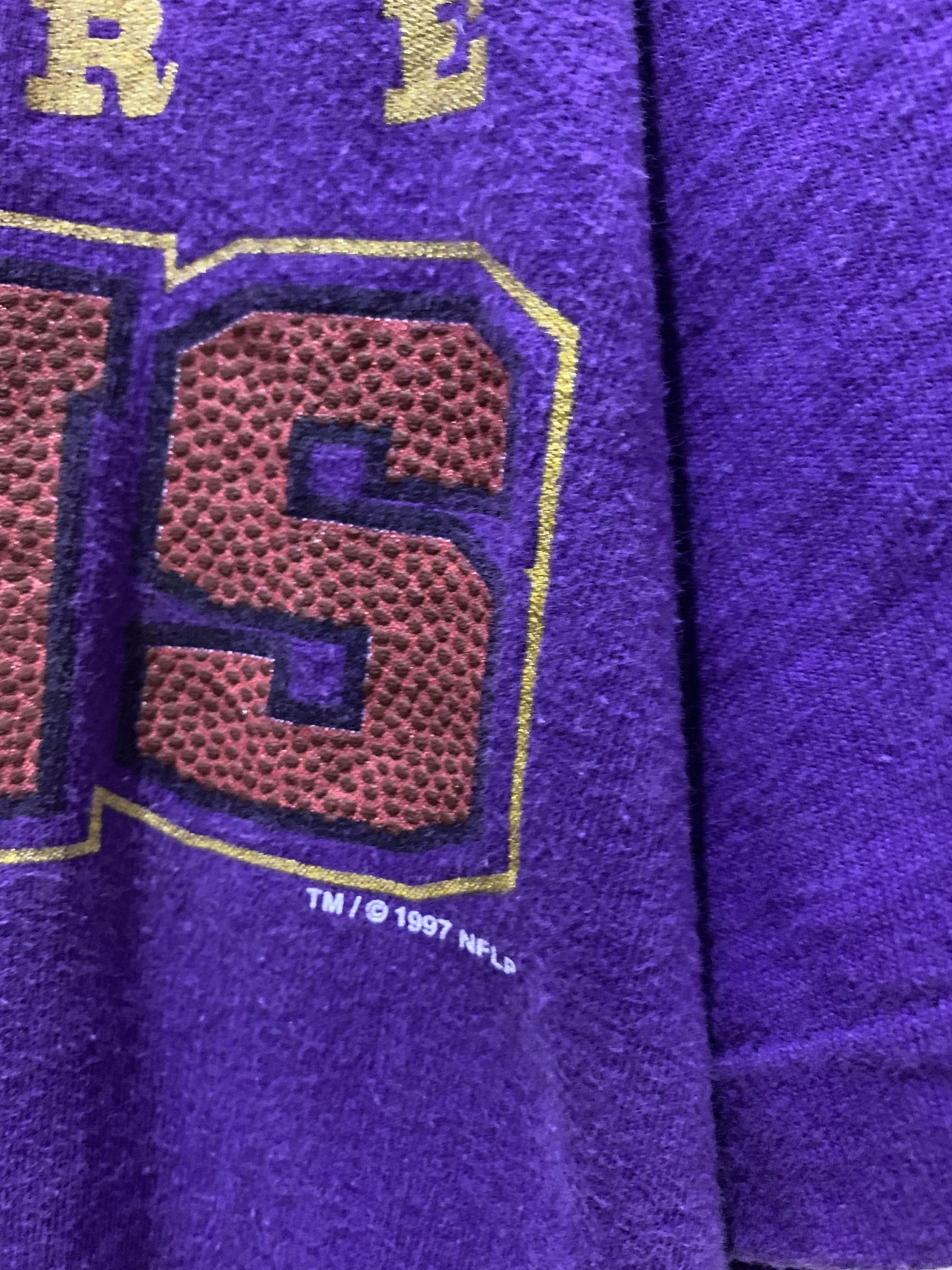 NFL Vintage Baltimore Ravens Tee Size US XL / EU 56 / 4 - 5 Thumbnail