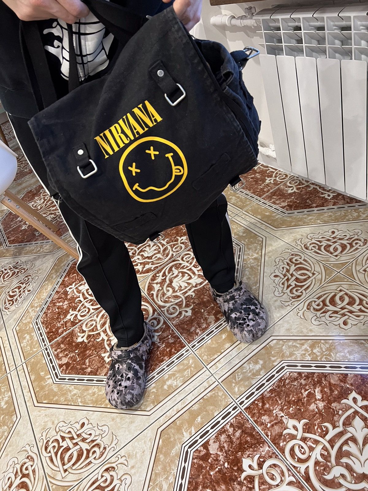 Band Tees × Nirvana × Vintage Vintage Nirvana Bag Size ONE SIZE - 4 Thumbnail